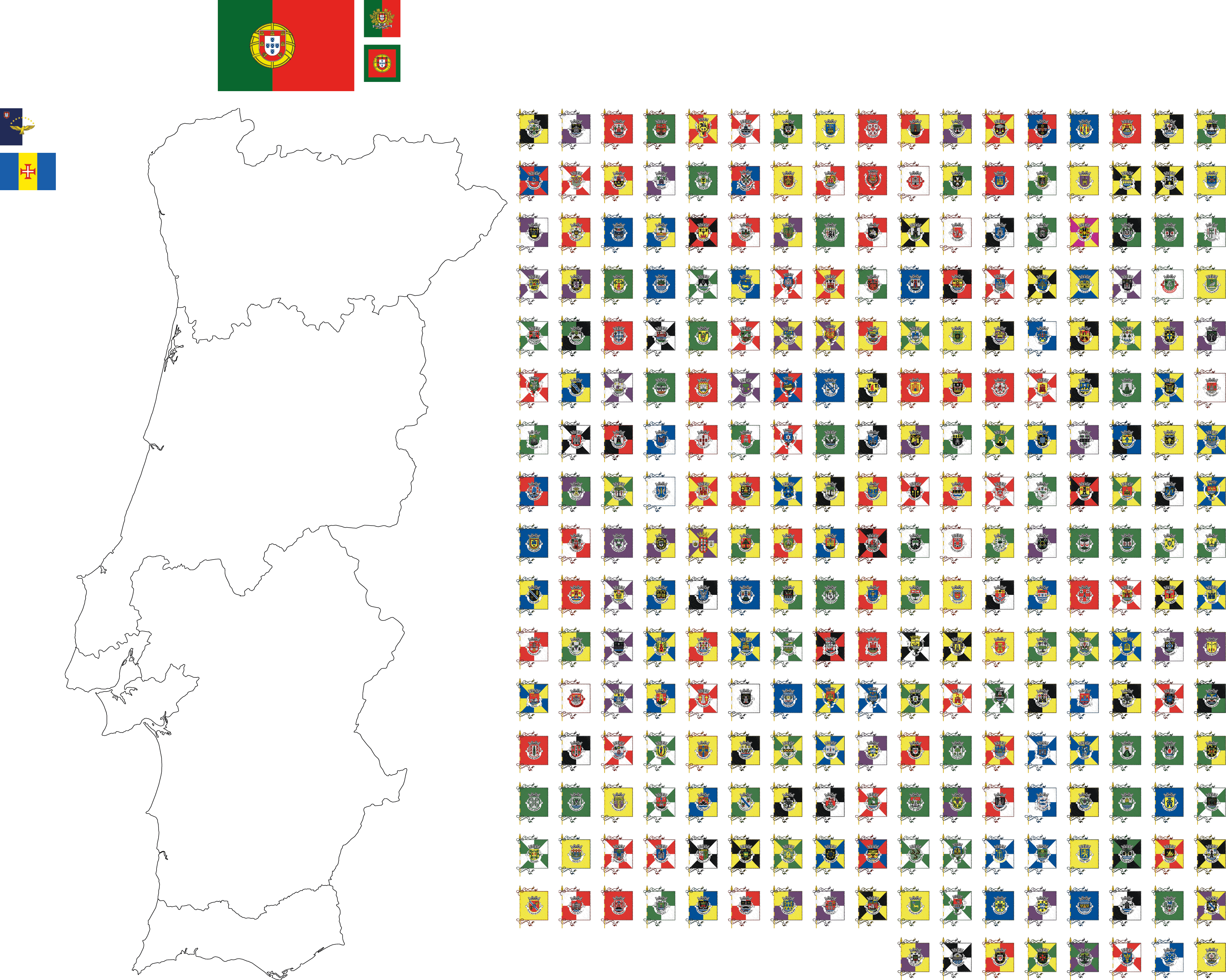 All flags of Portuguese communities r/vexillology