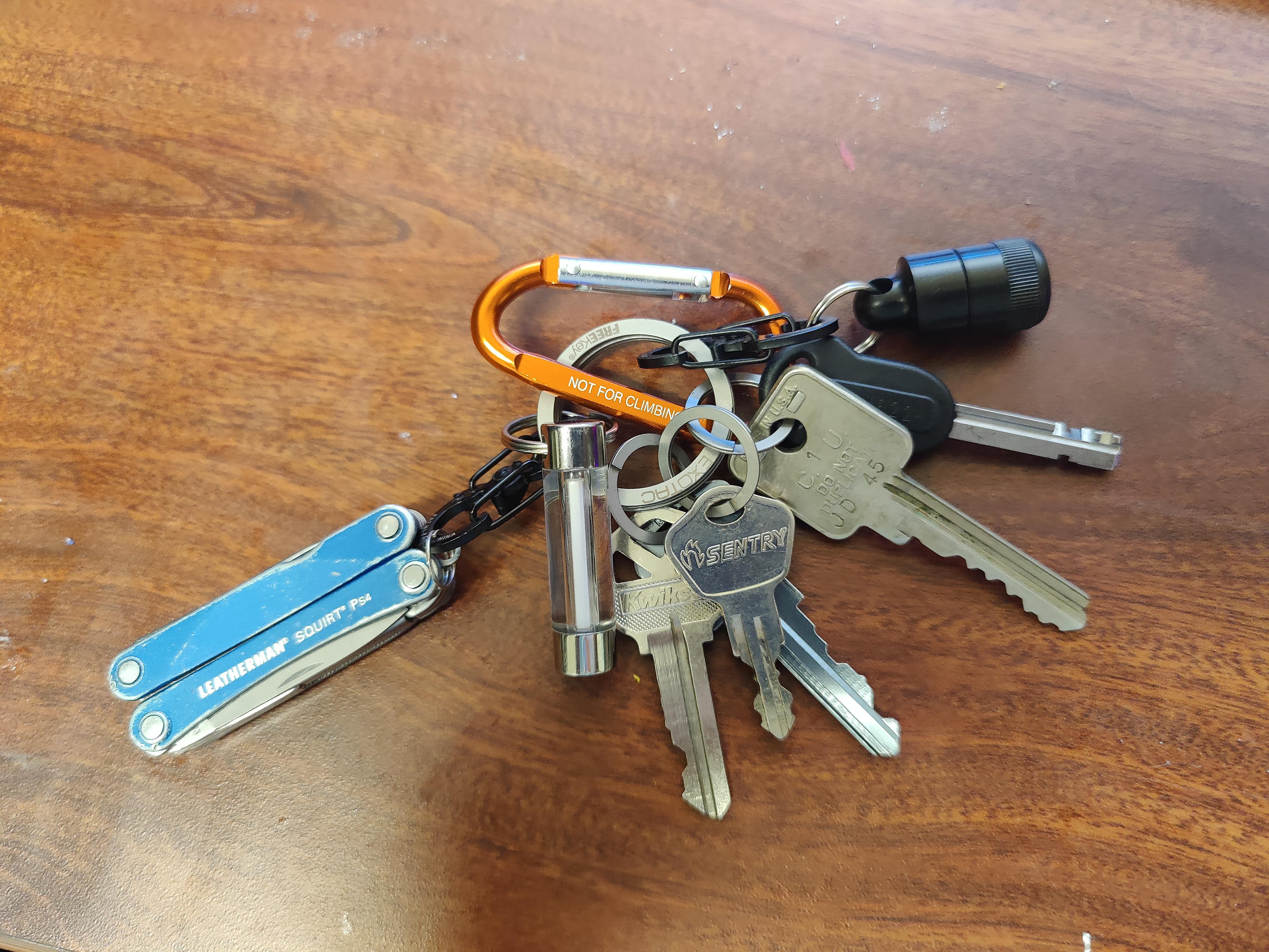 Improved my keychain r/EDC