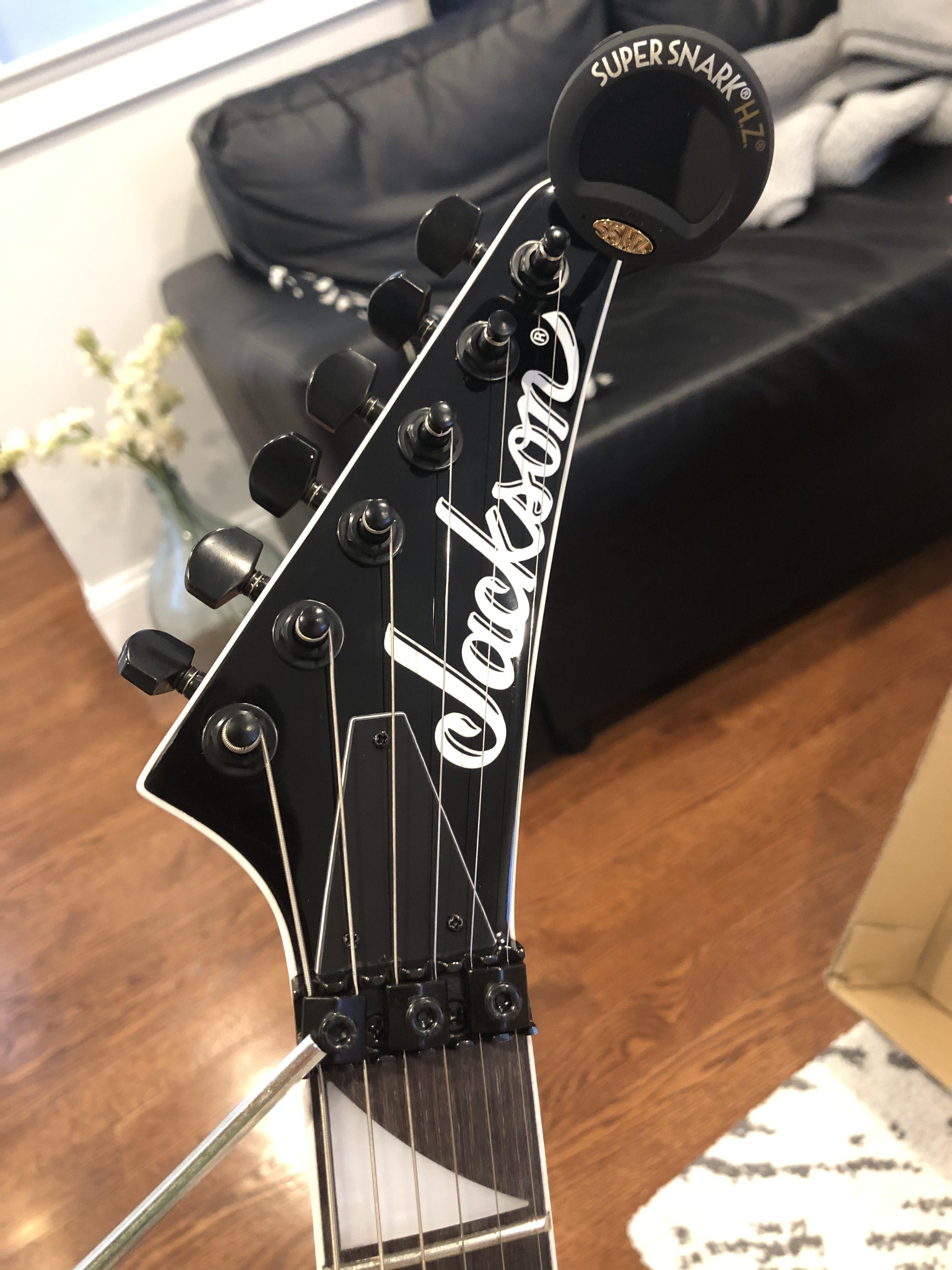 Noob with first guitar Jackson Kelly tuning question. Do I need to