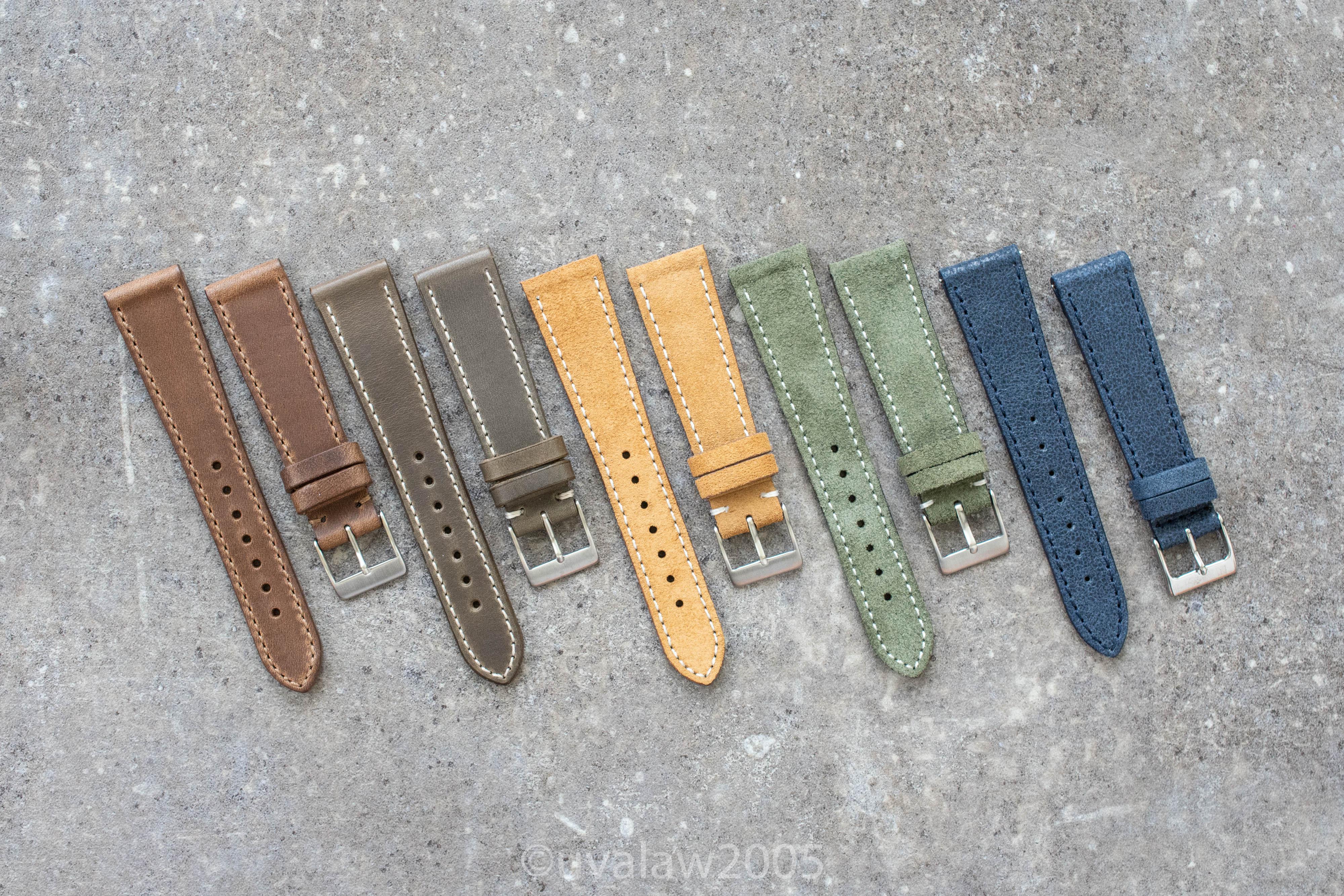 [WTS] 20mm B&R Bands and Colareb Leather Straps, Short Length, Brand