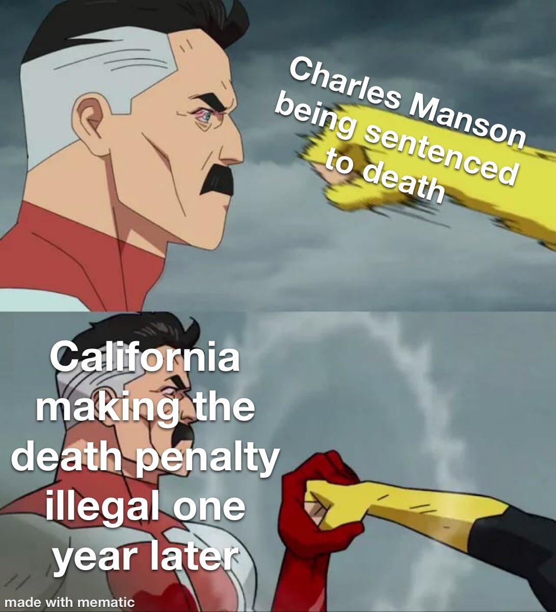 California V. Anderson made the death penalty unconstitutional on