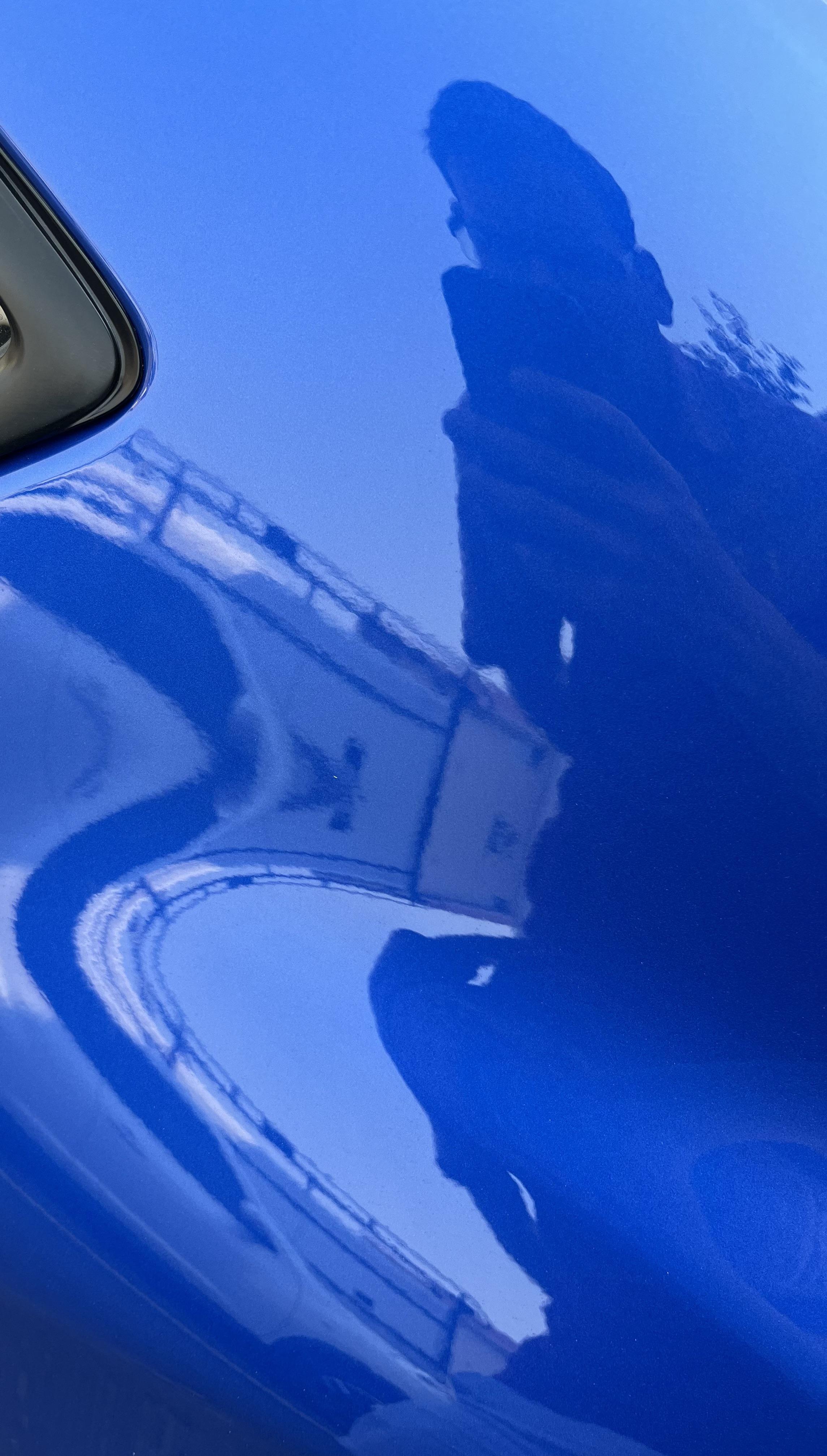 Could too much ceramic spray cause this kinda orange peel look? Details