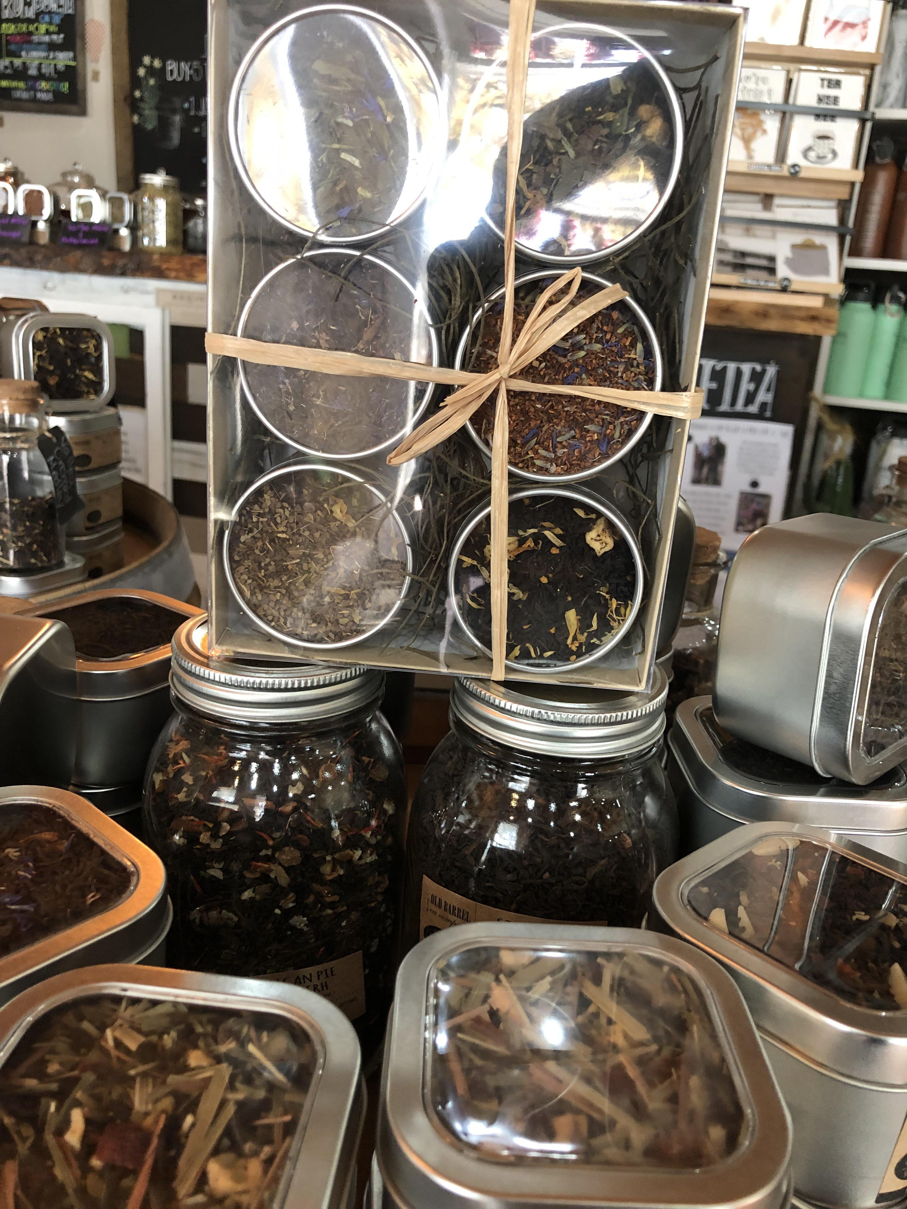This from Old Barrel Tea Company in Albuquerque. The store was inviting
