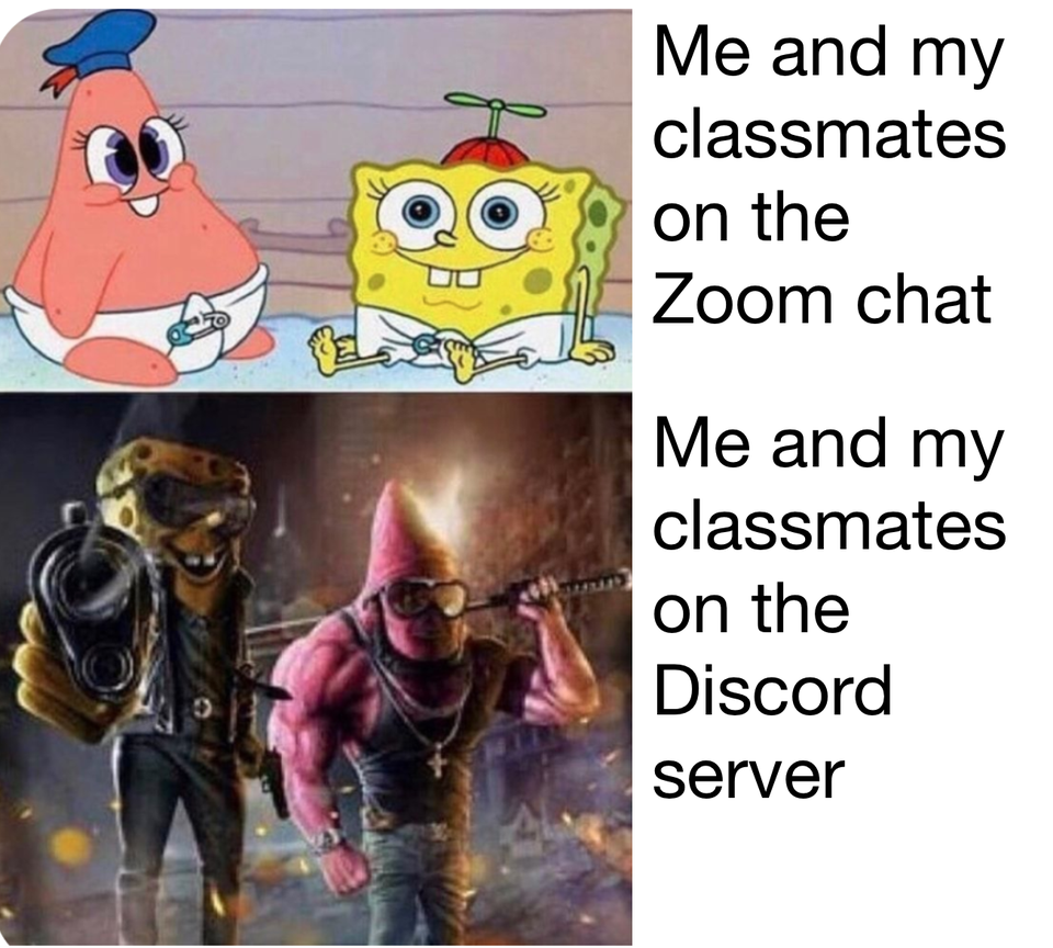 discord >>>> zoom r/memes