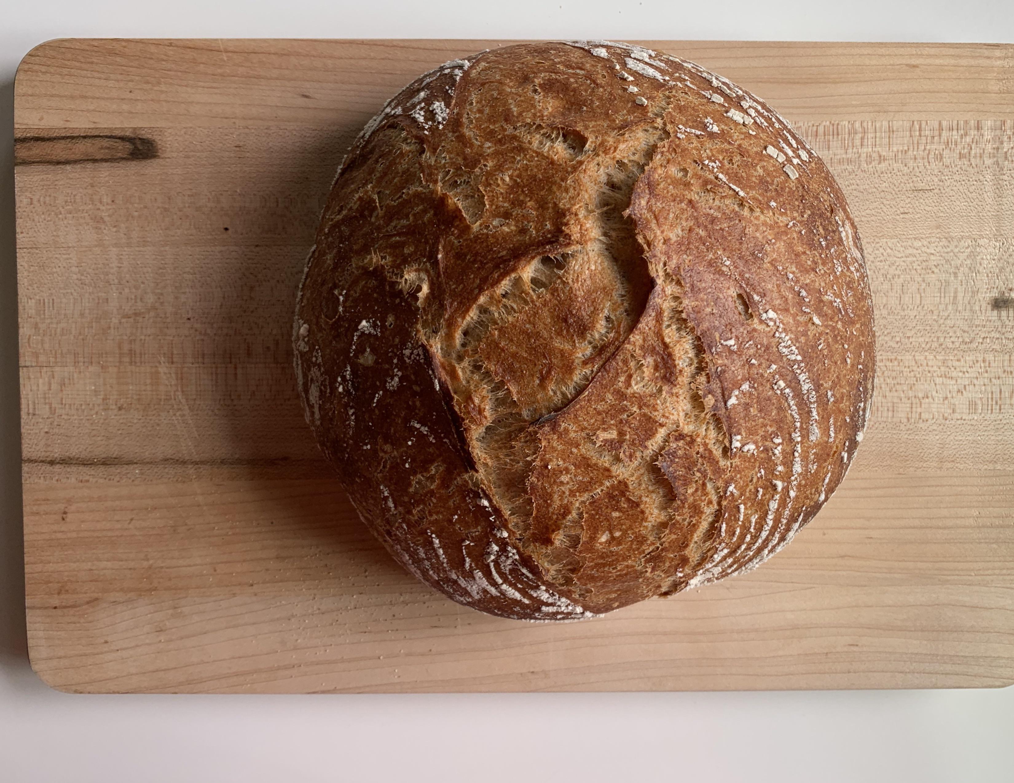 40 Whole Wheat Loaf from Flour Water Salt Yeast still learning how