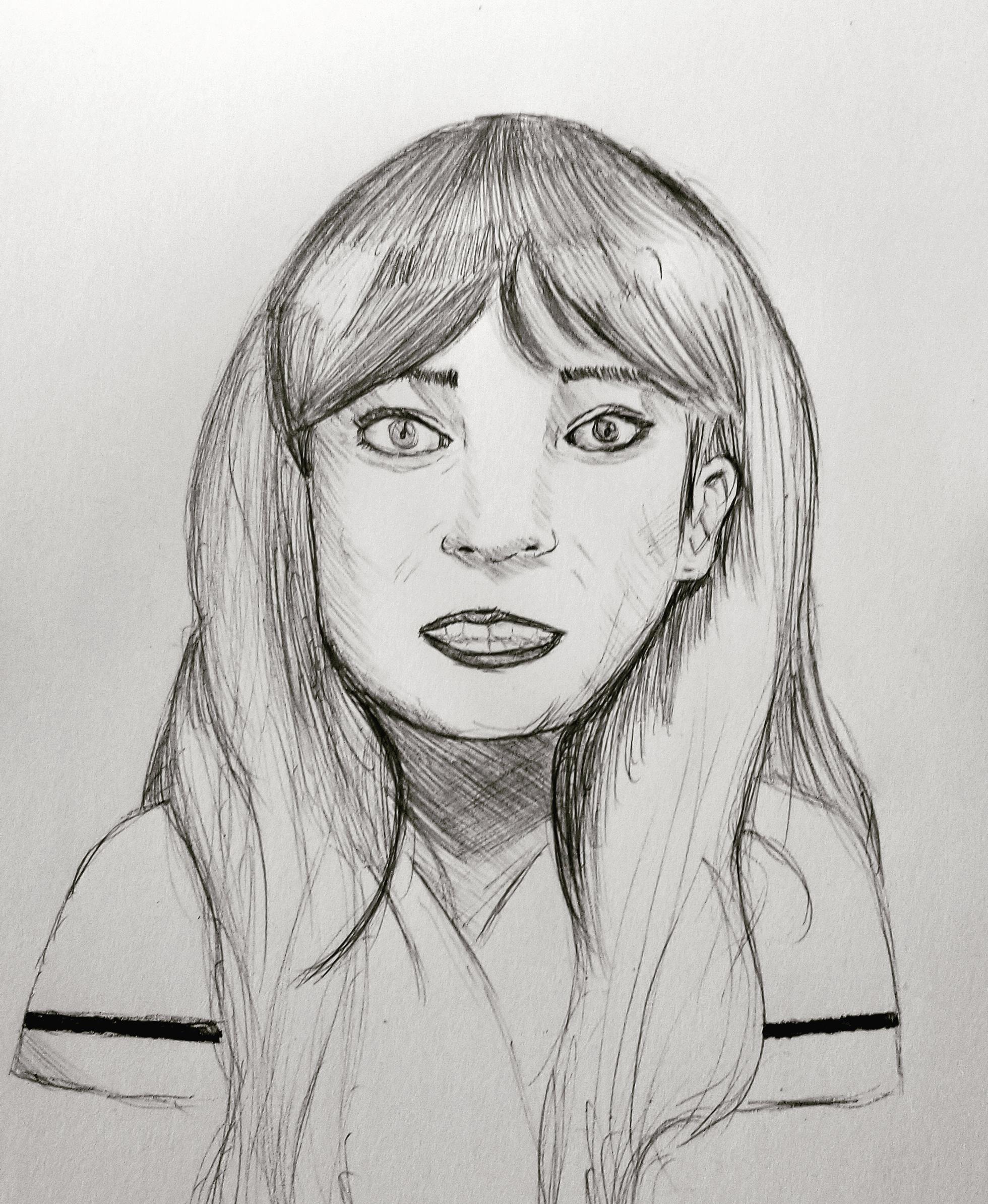 Quick drawing before work r/drawing