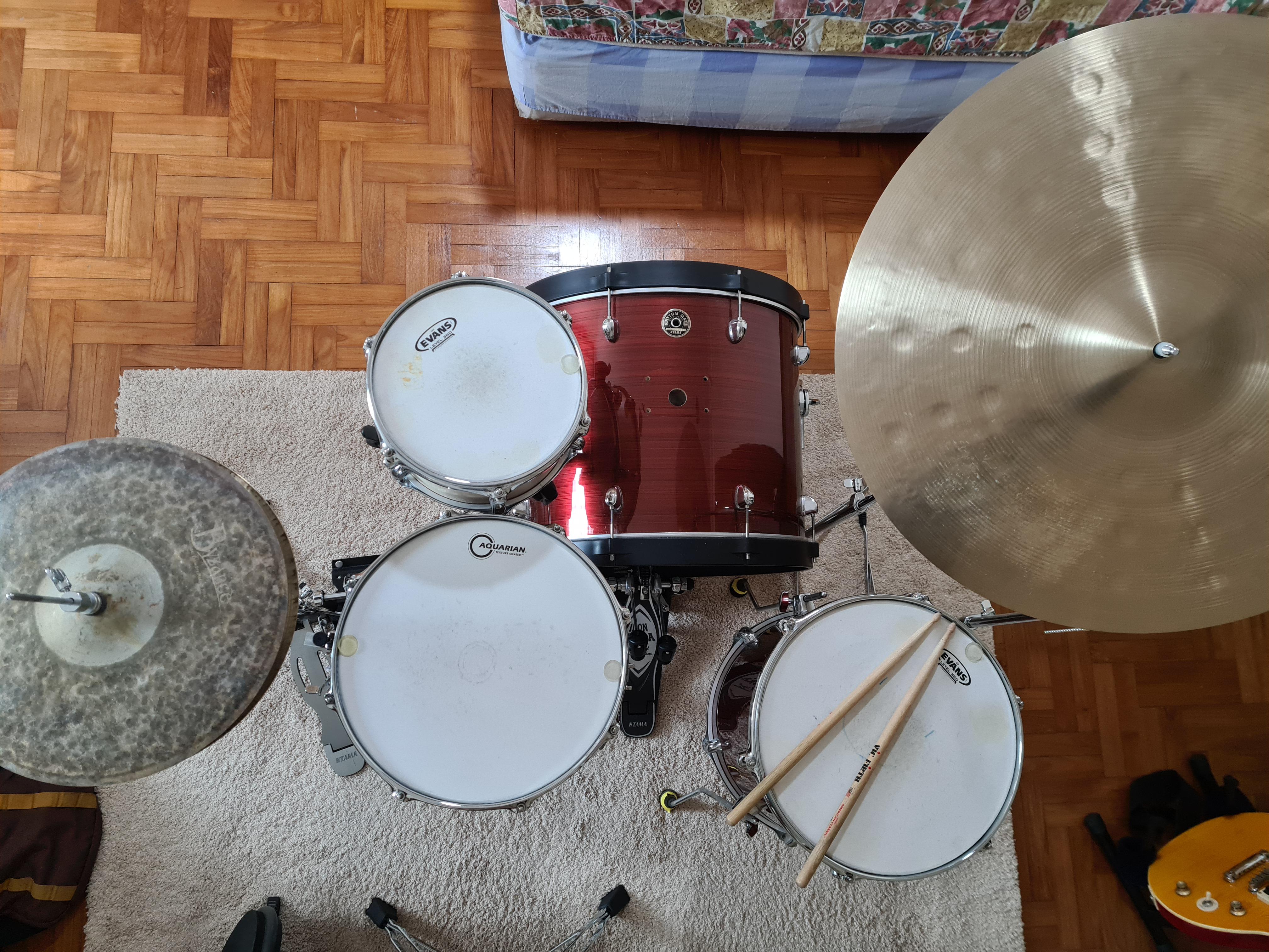 Been working a simpler setup and instantly preferred it over a 5 piece