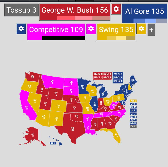 Current Political out look on my Sub (Yes Washington is red