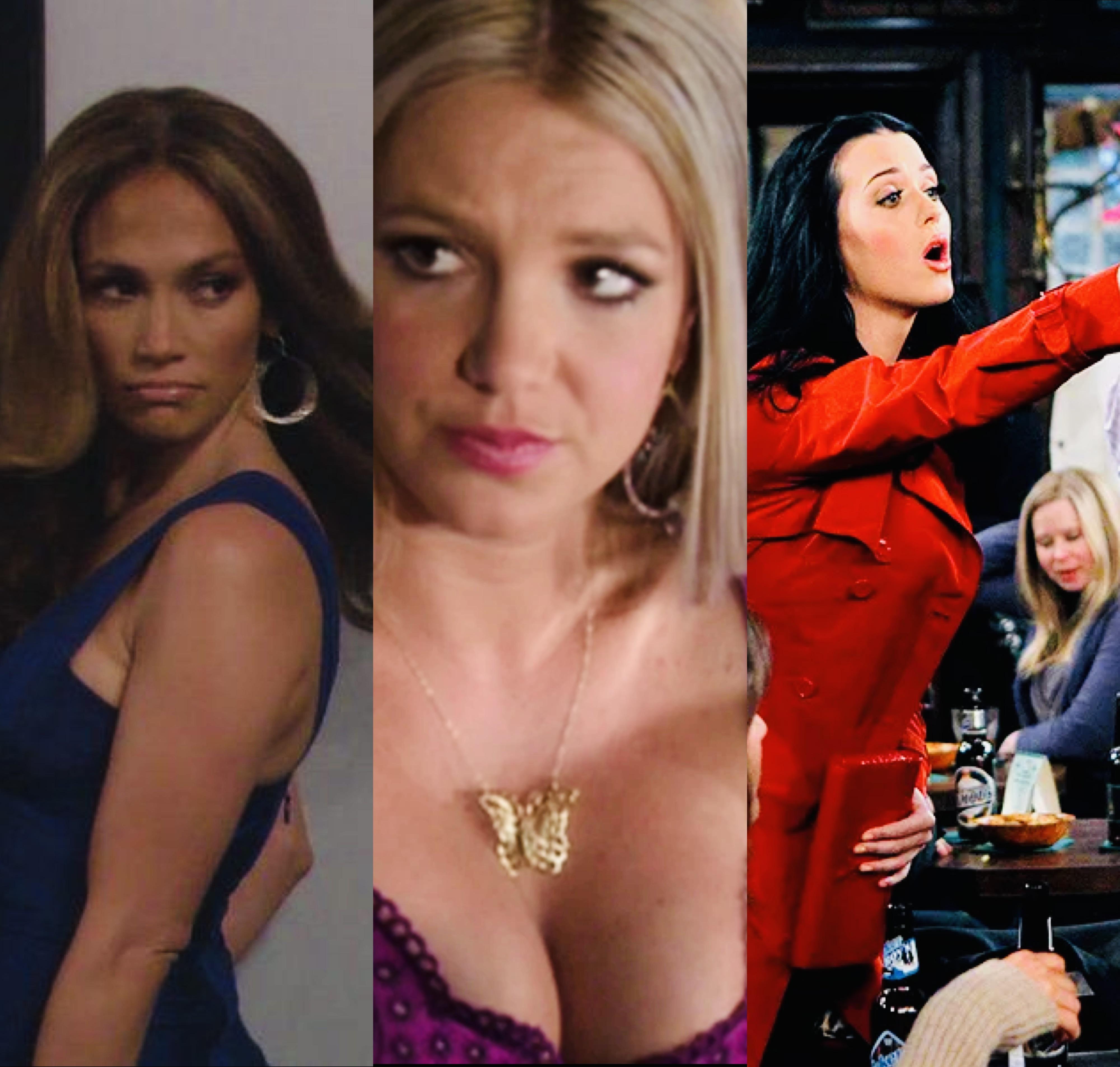 Never Jennifer Lopez, Brittany Spears and Katy Perry were on How