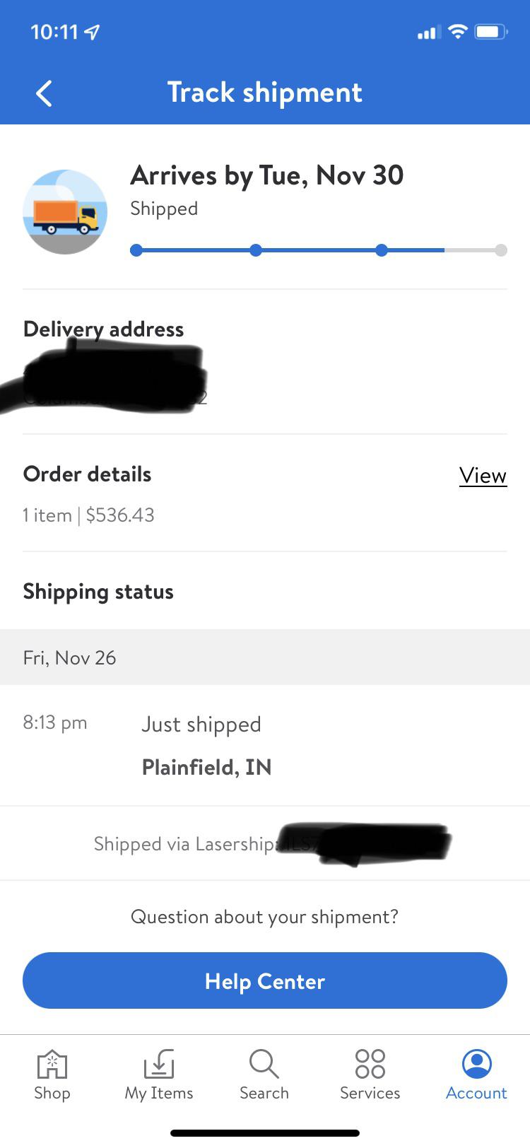 11/22 Drop, Delivery Date bumped to 11/30 from 12/14 But it is gonna be