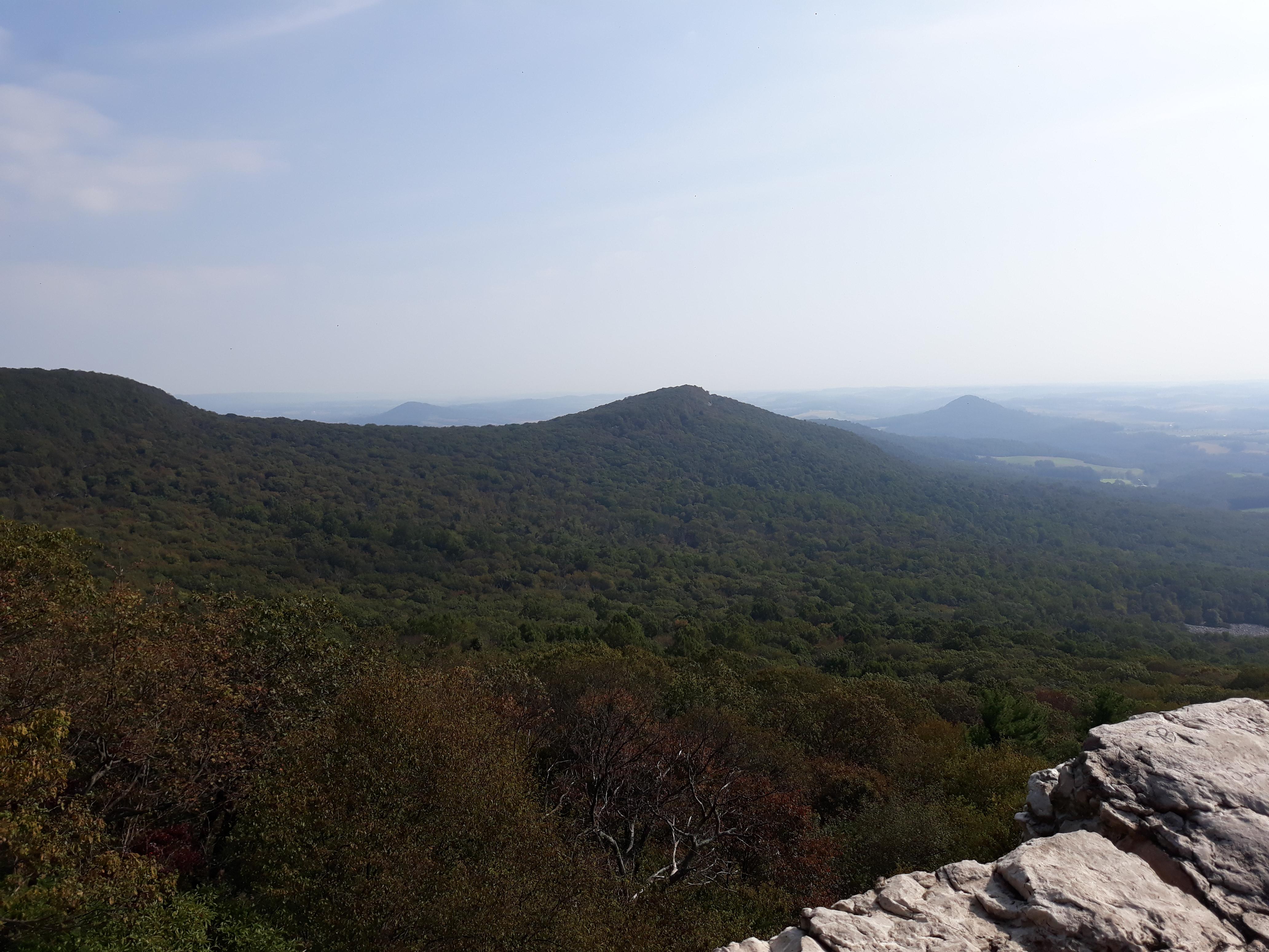 Hiked the Pinnacle today, best view on the Appalachian Trail r