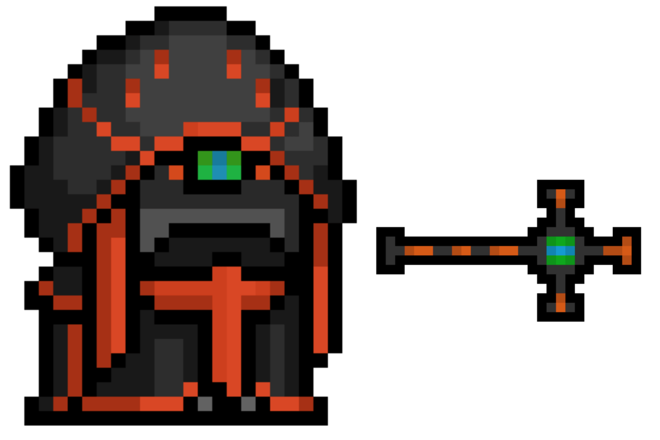 So here's a custom skin I made for the Priest Dark Executioner, with