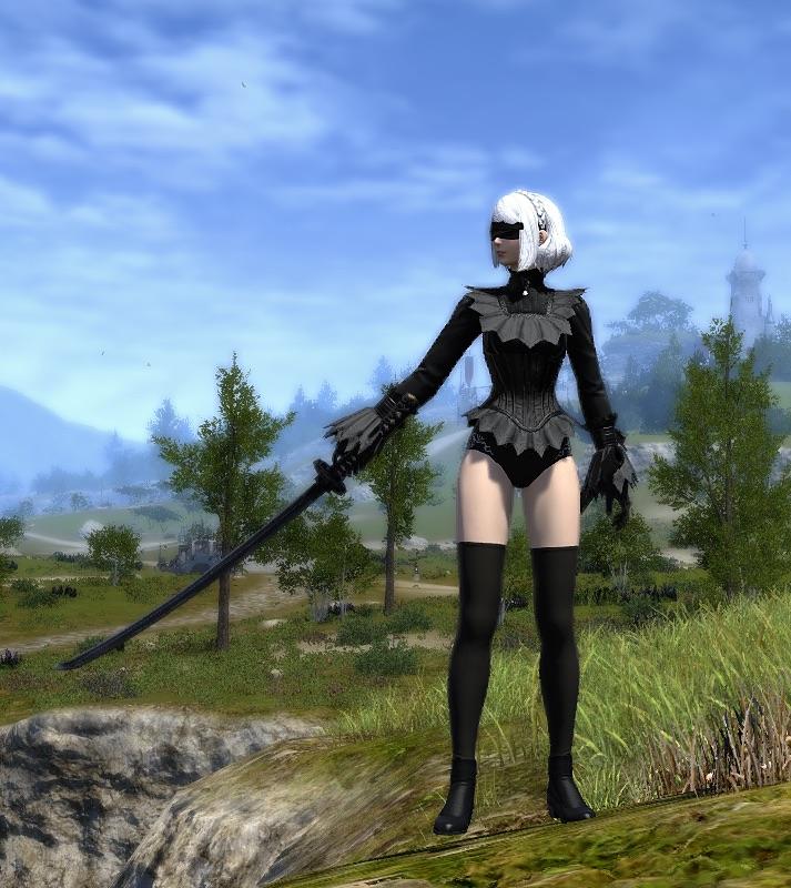 [SAM] 2b cosplay FFXIVGlamours