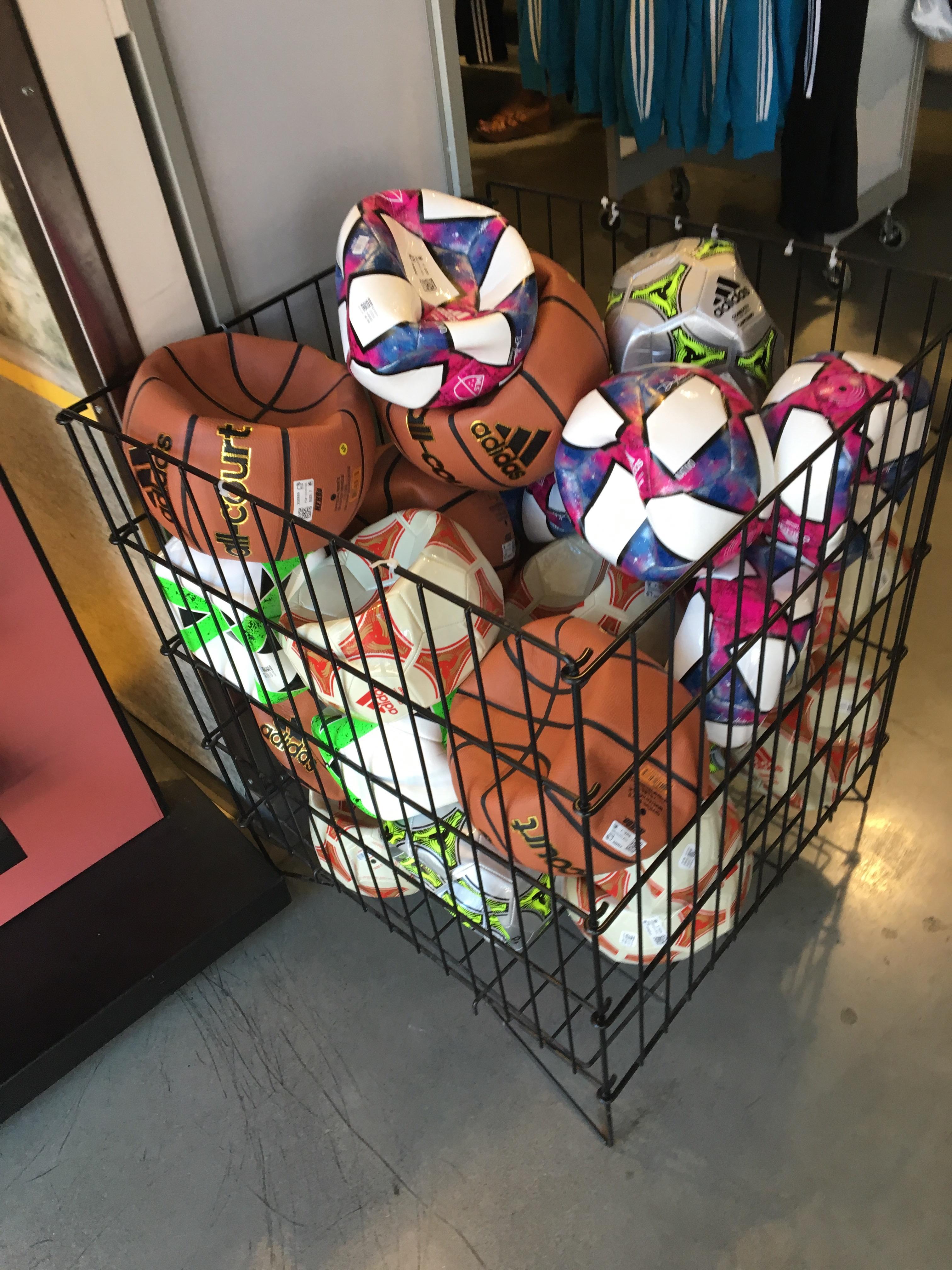 This store deflates its basketballs and soccer balls so kids can't