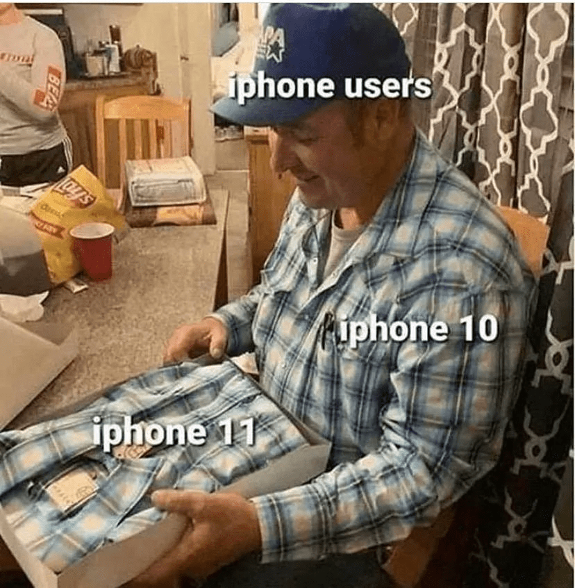 iPhone users memes