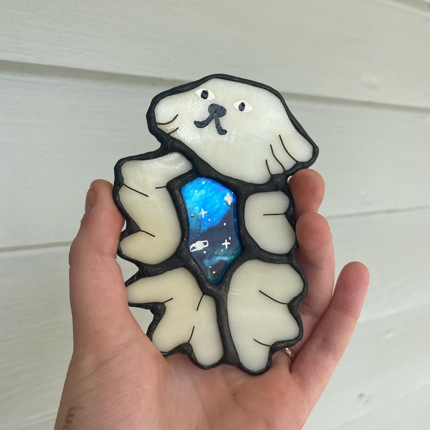 Stained glass Charlotte that I made today! r/MidnightGospel_