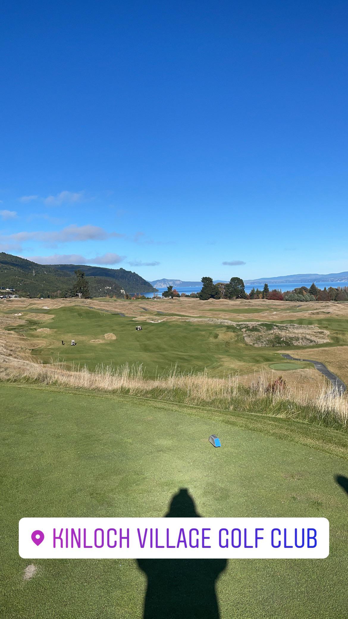 10th Hole at Kinloch Golf Club, Taupo, New Zealand. The only Jack