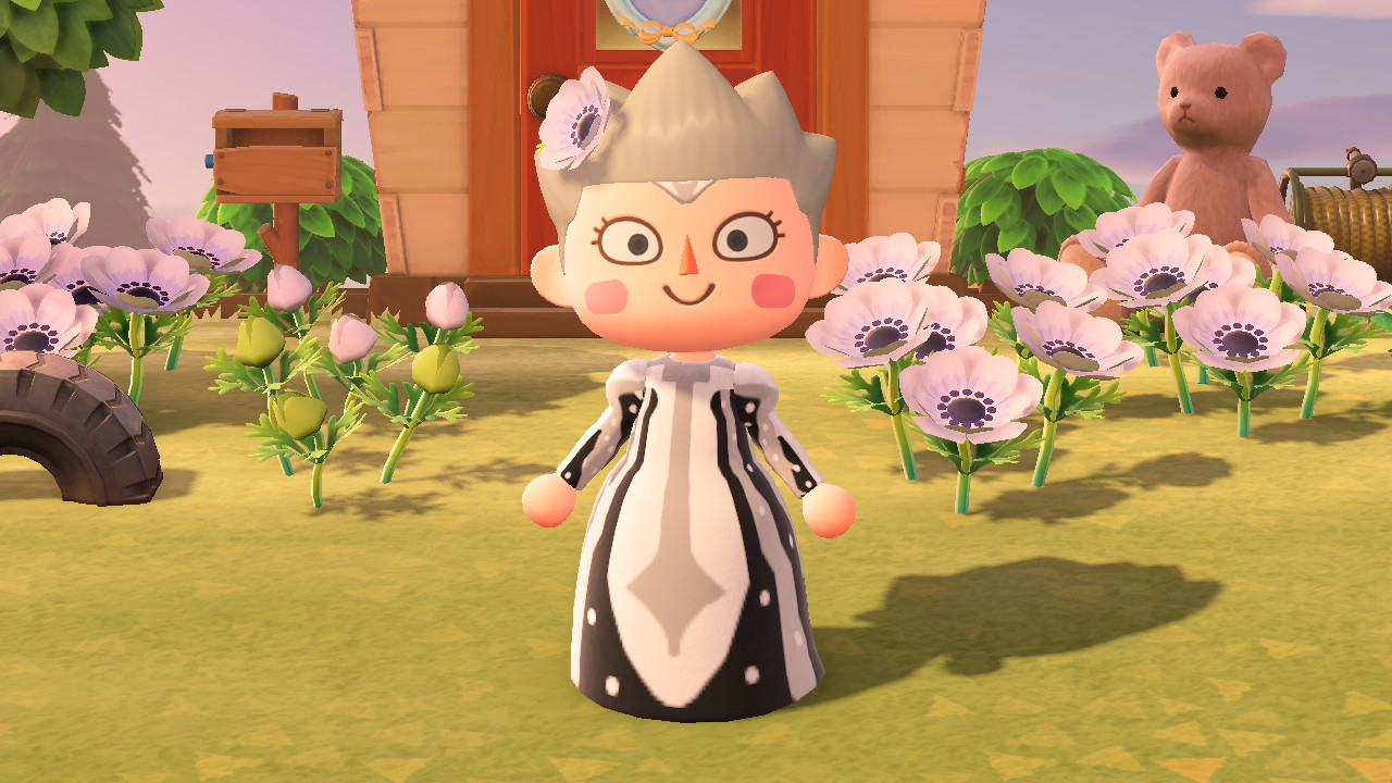 White Diamond outfit in Animal Crossing New Horizons ) stevenuniverse