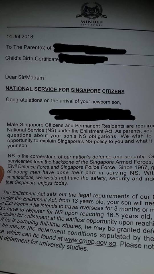 Congratulations for newborn sons of Singapore! r/singapore