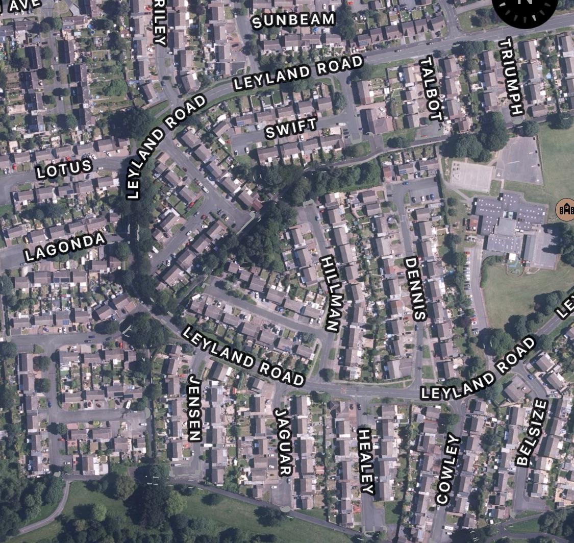 Fun fact I found out this an area in England where it’s all named