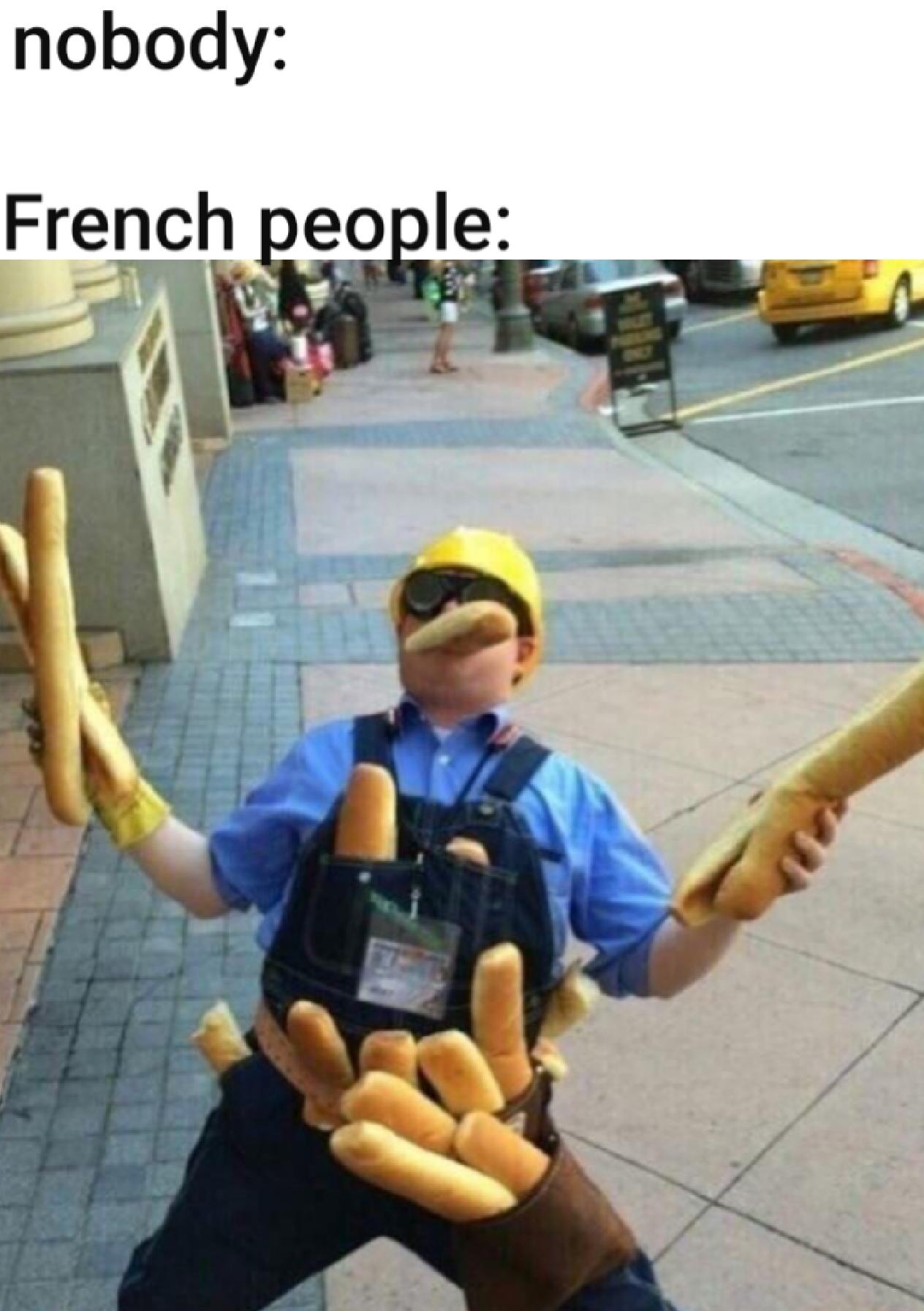 Oui oui baguette Eiffel Tower r/dankmemes
