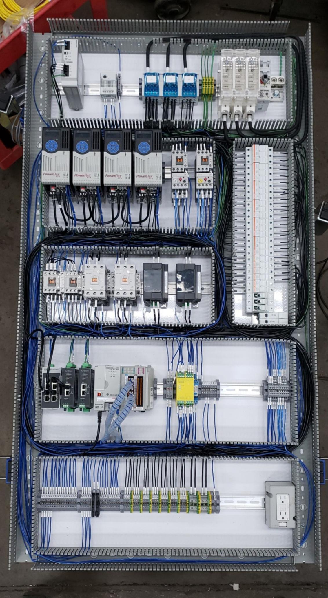 Custom made control Second year apprentice IBEW r/electricians
