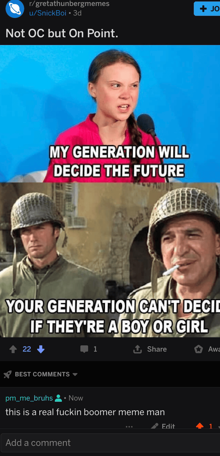 boomers on reddit? Boomerhumour