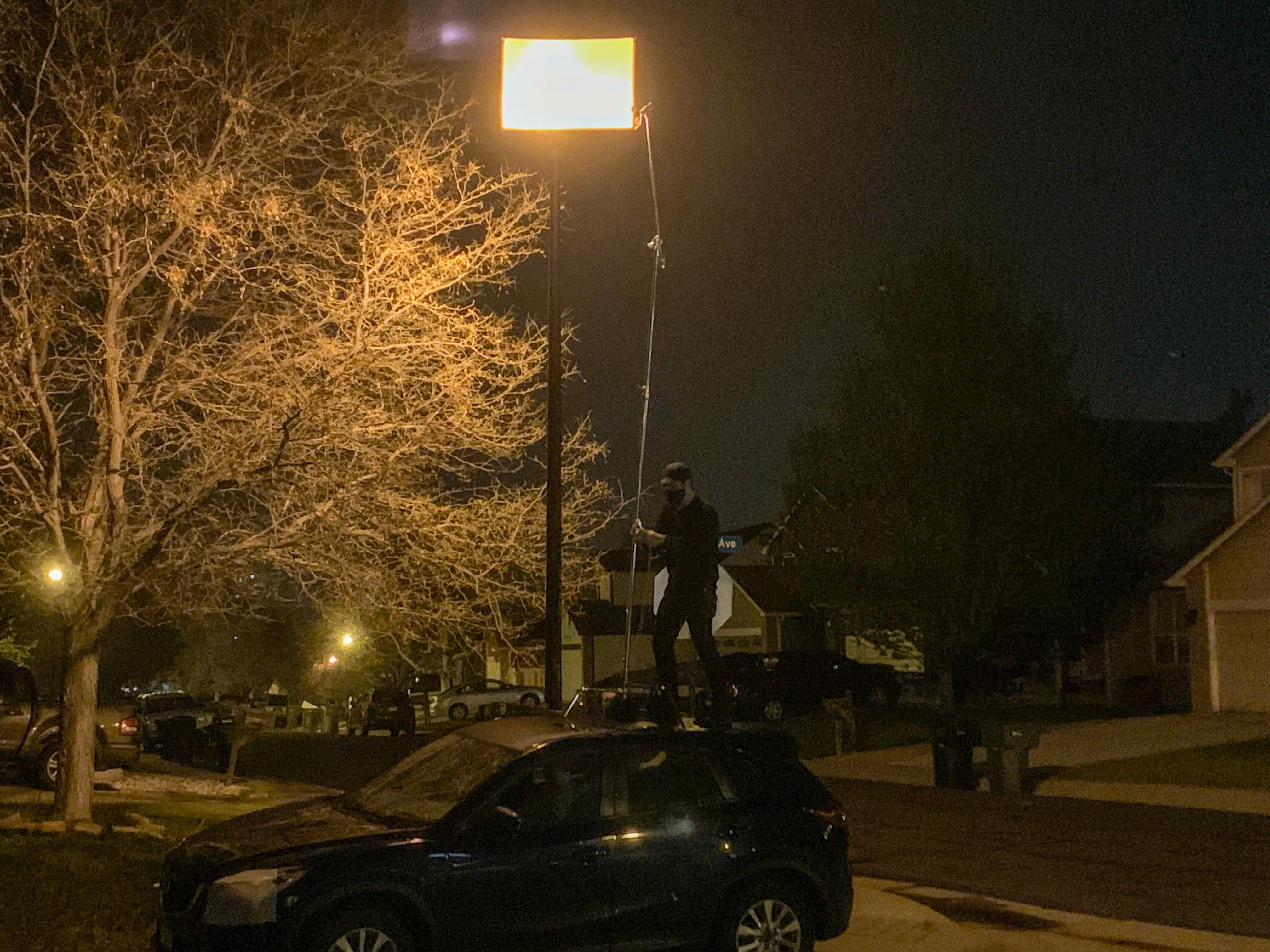 When street lights are too bright and you’ve had it! r/Filmmakers