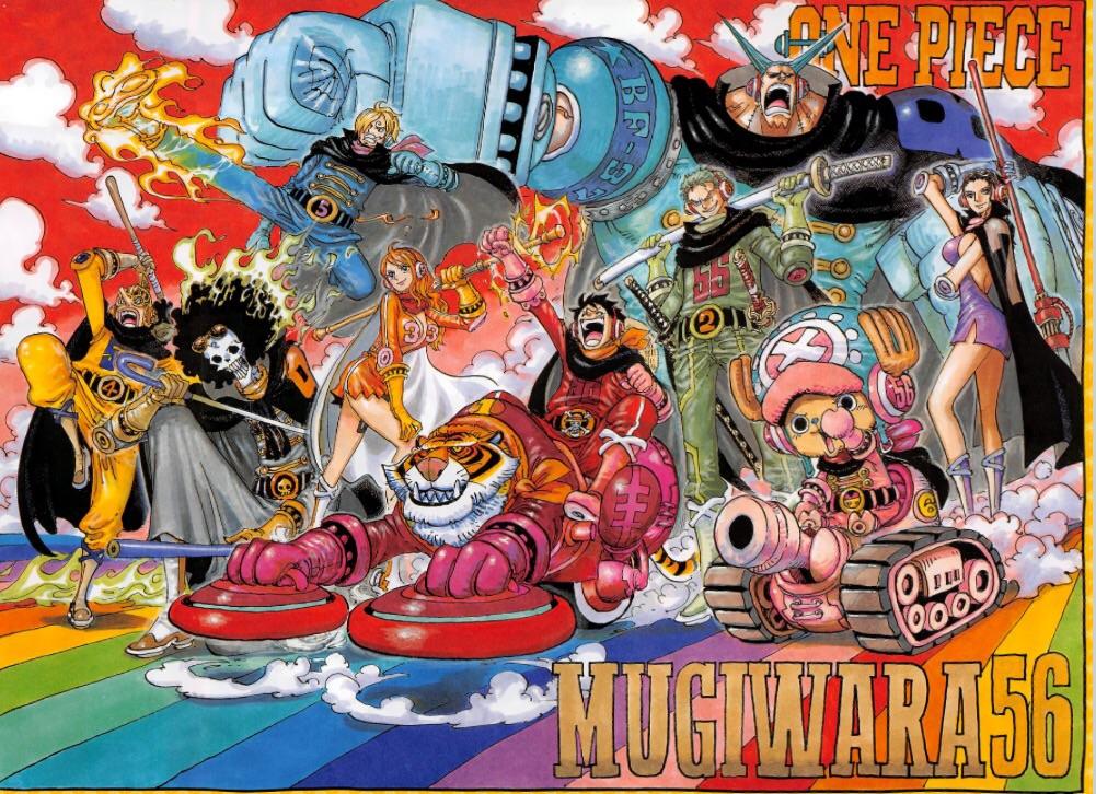 One Piece Color Spreads Hd