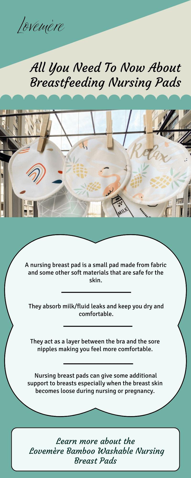 All You Need to Know About Reusable Nursing Breastfeeding Pads No