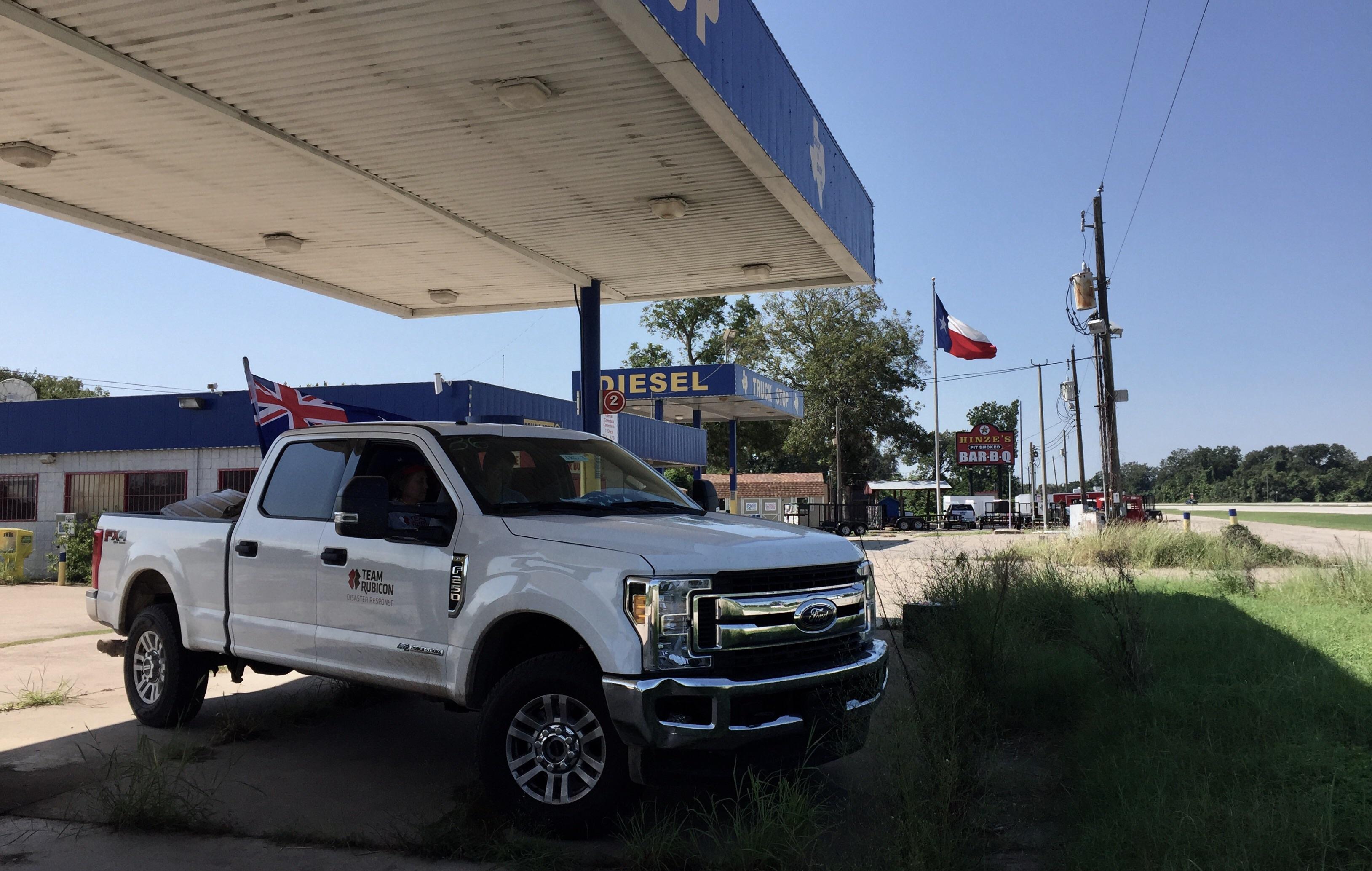 Was in Wharton Texas doing some disaster recovery all the way from