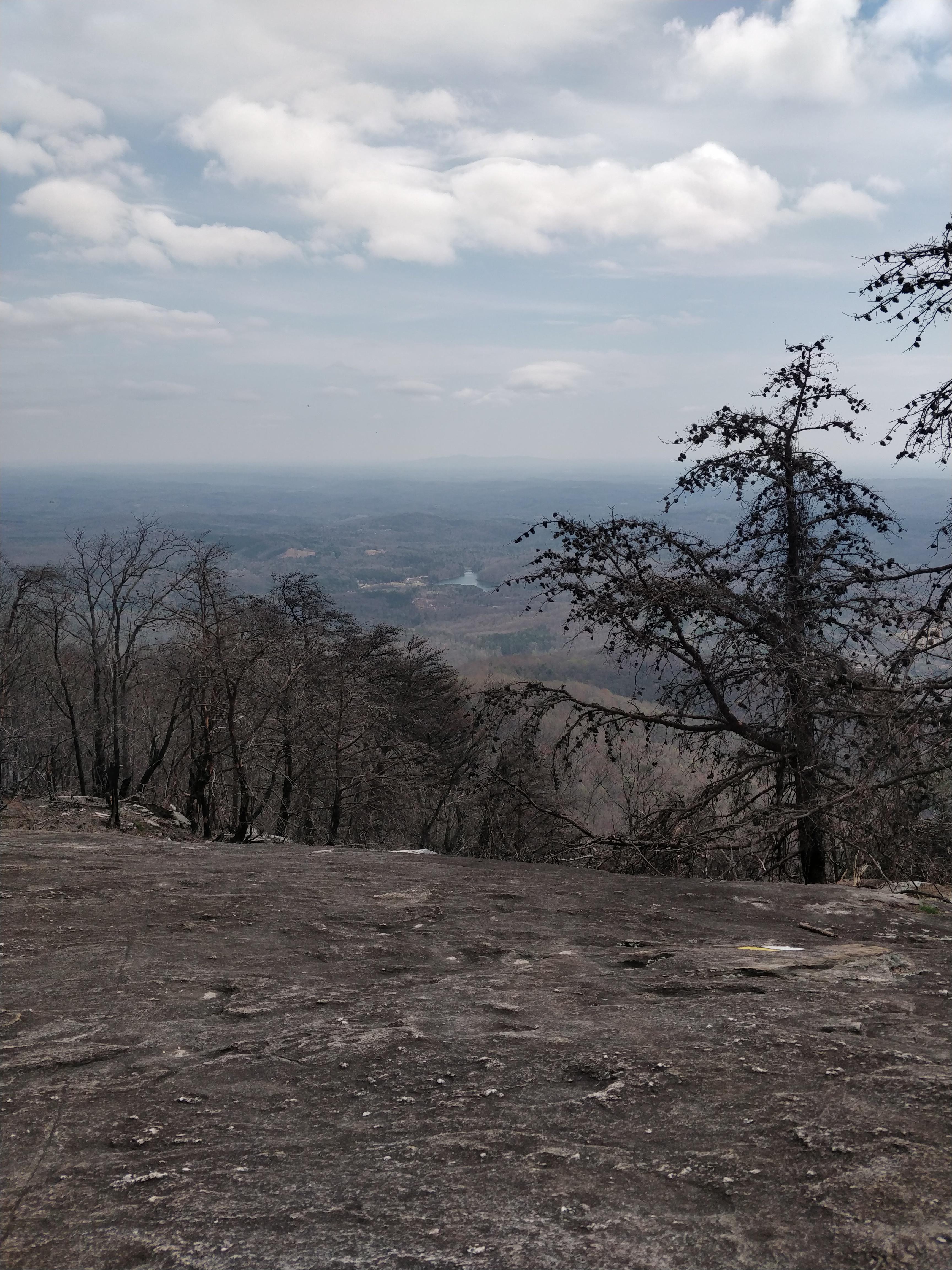 View from Bald Knob Overlook at Table Rock State Park r/CampingandHiking