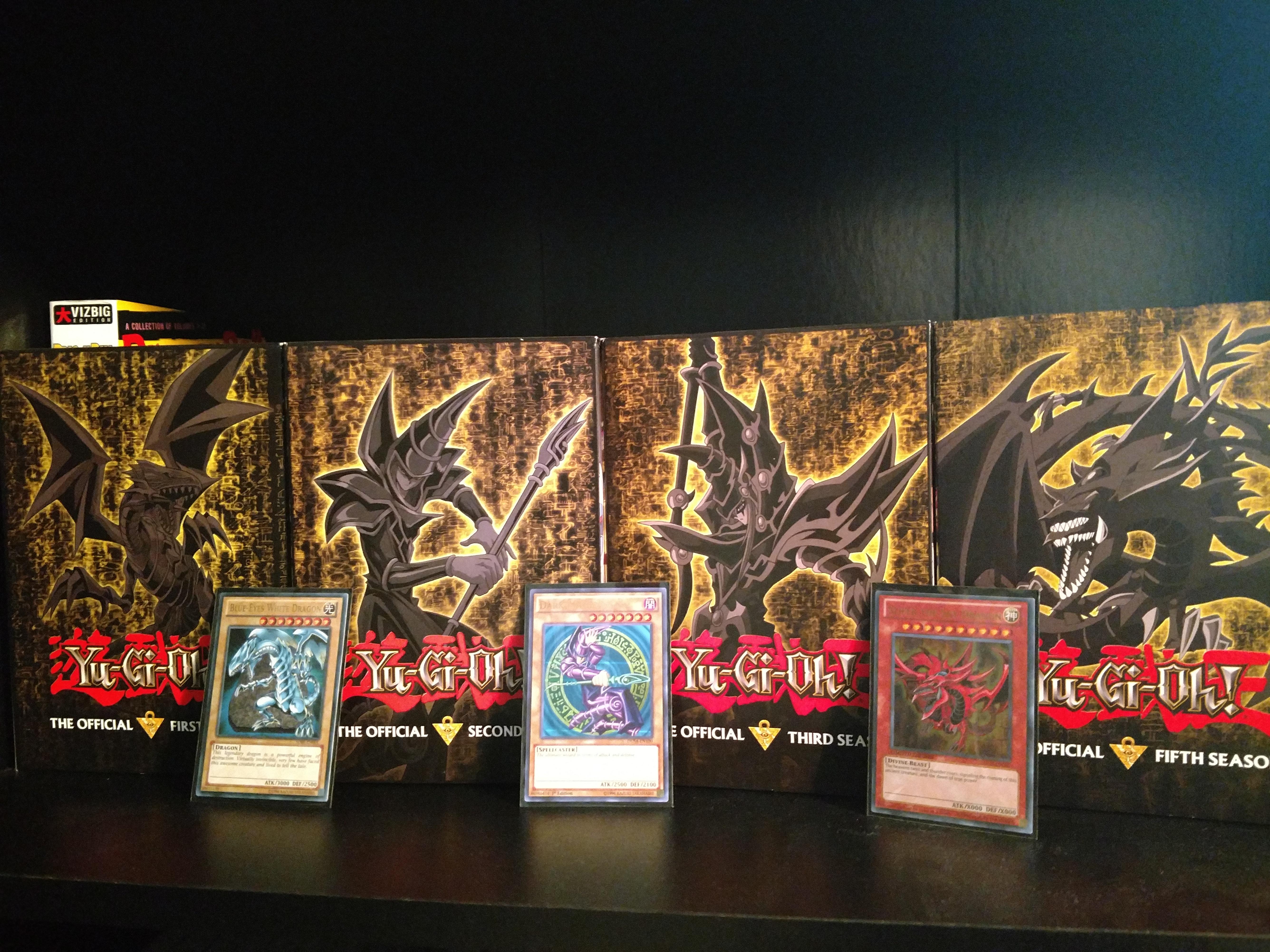 The art on the Yugioh box sets is pretty epic. r/AnimeCollectors