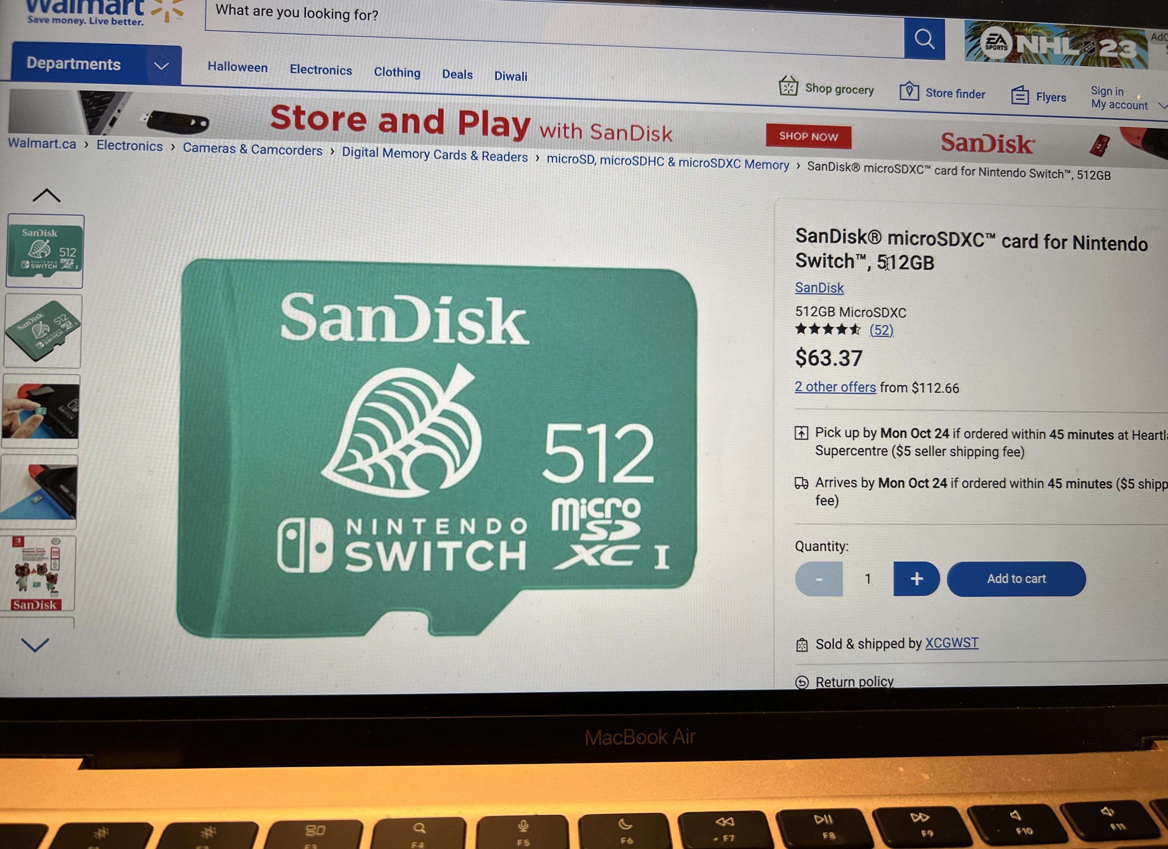 Nintendo switch micro sd card (CA) r/Switch