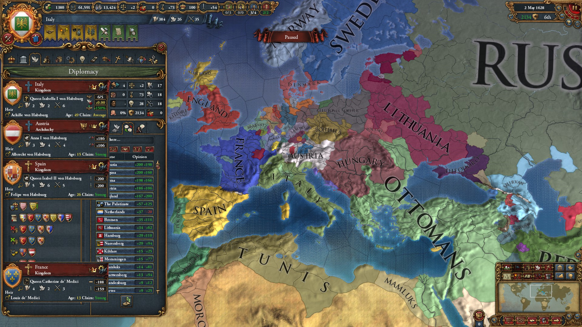 Women in History/Habsburg Queens r/paradoxplaza