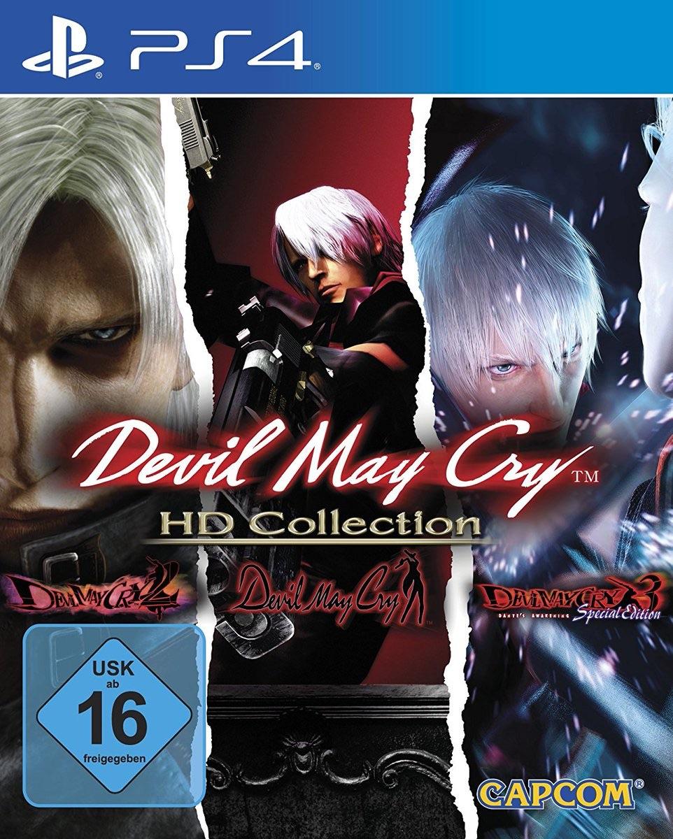 Devil May Cry HD Collection PS4 European Box Art