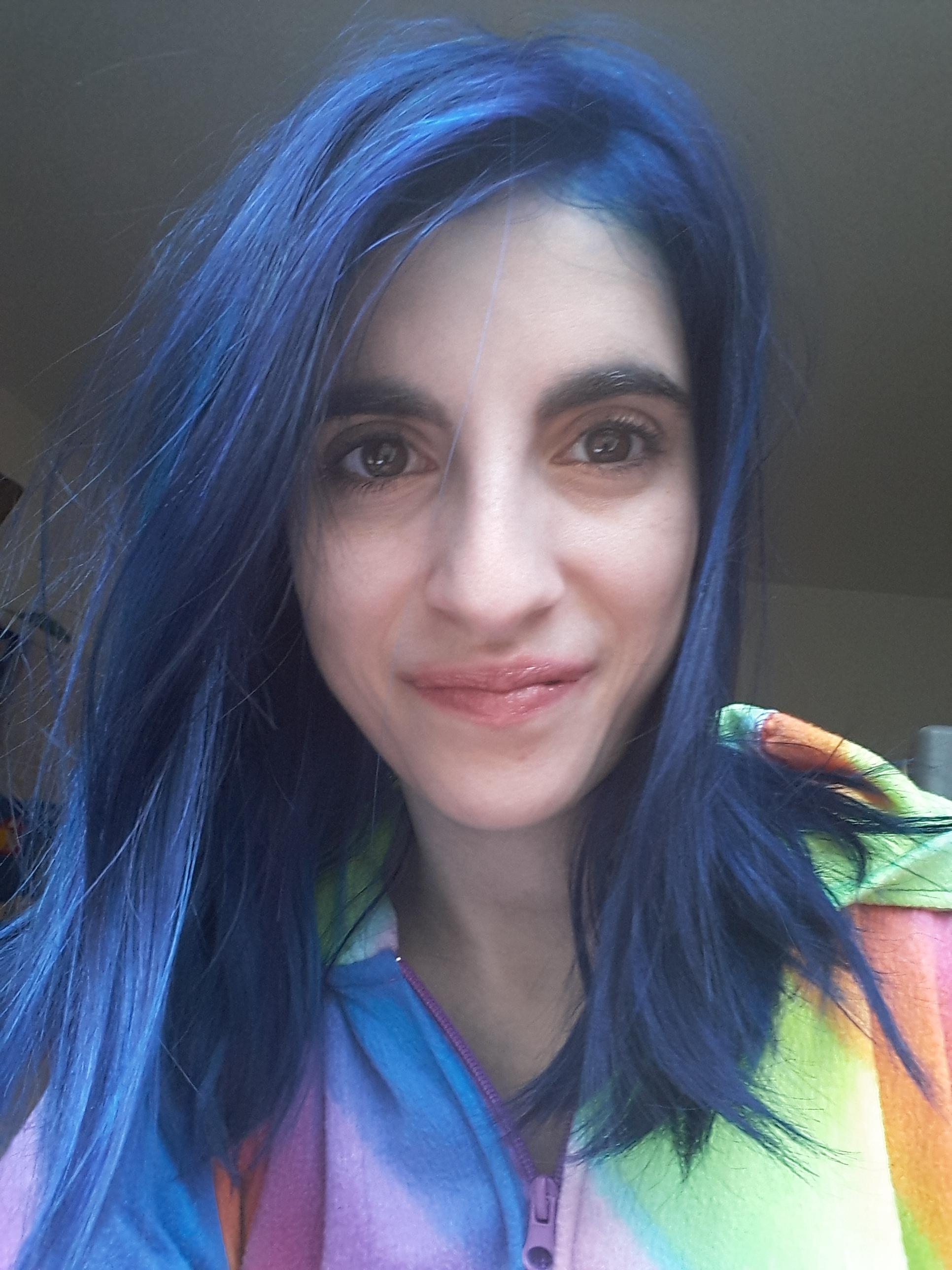 This was my favorite hair color I've ever done. If only it didn't stain