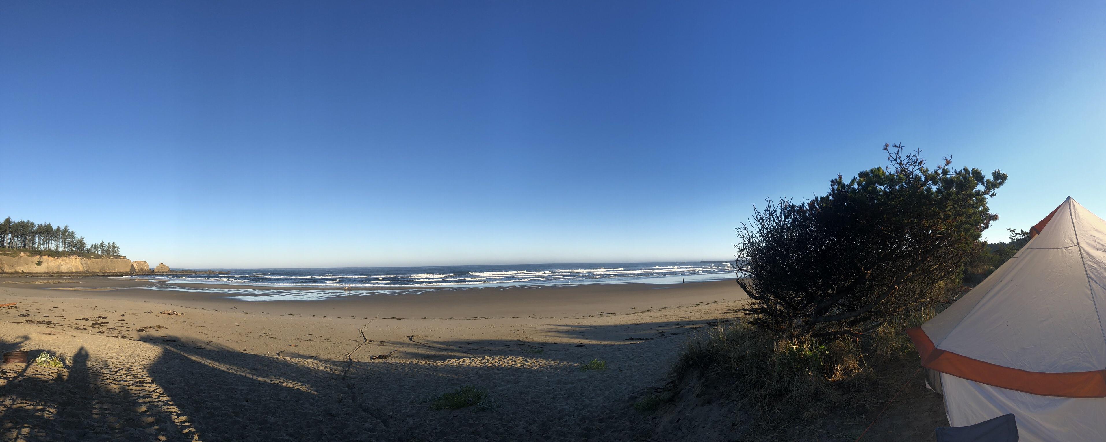 Camping in Coos Bay, Oregon last year r/camping