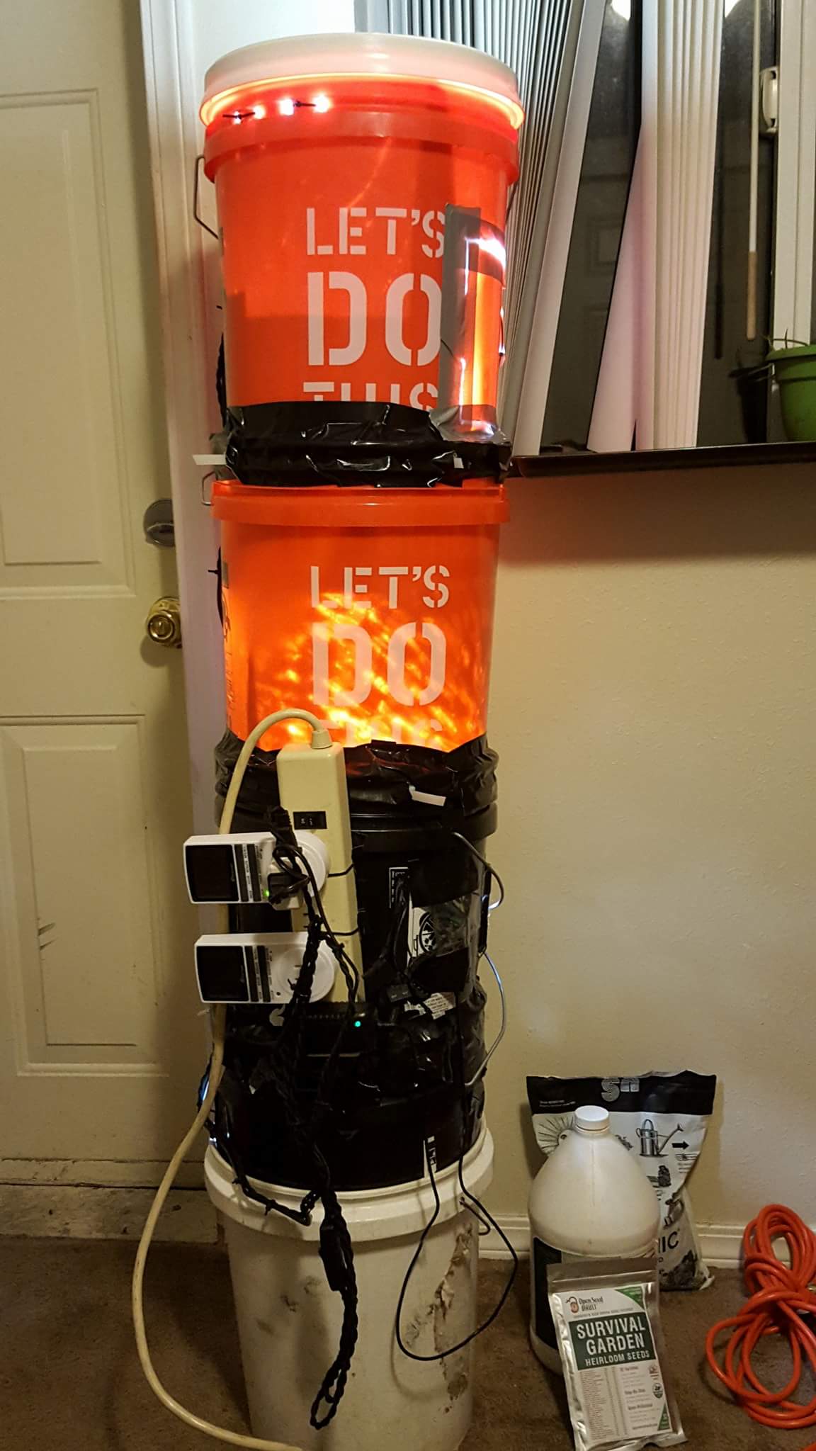 The Missionator Upgrade to 4 Buckets Amsterdam White Widdow (Medicine SpaceBucket) 95