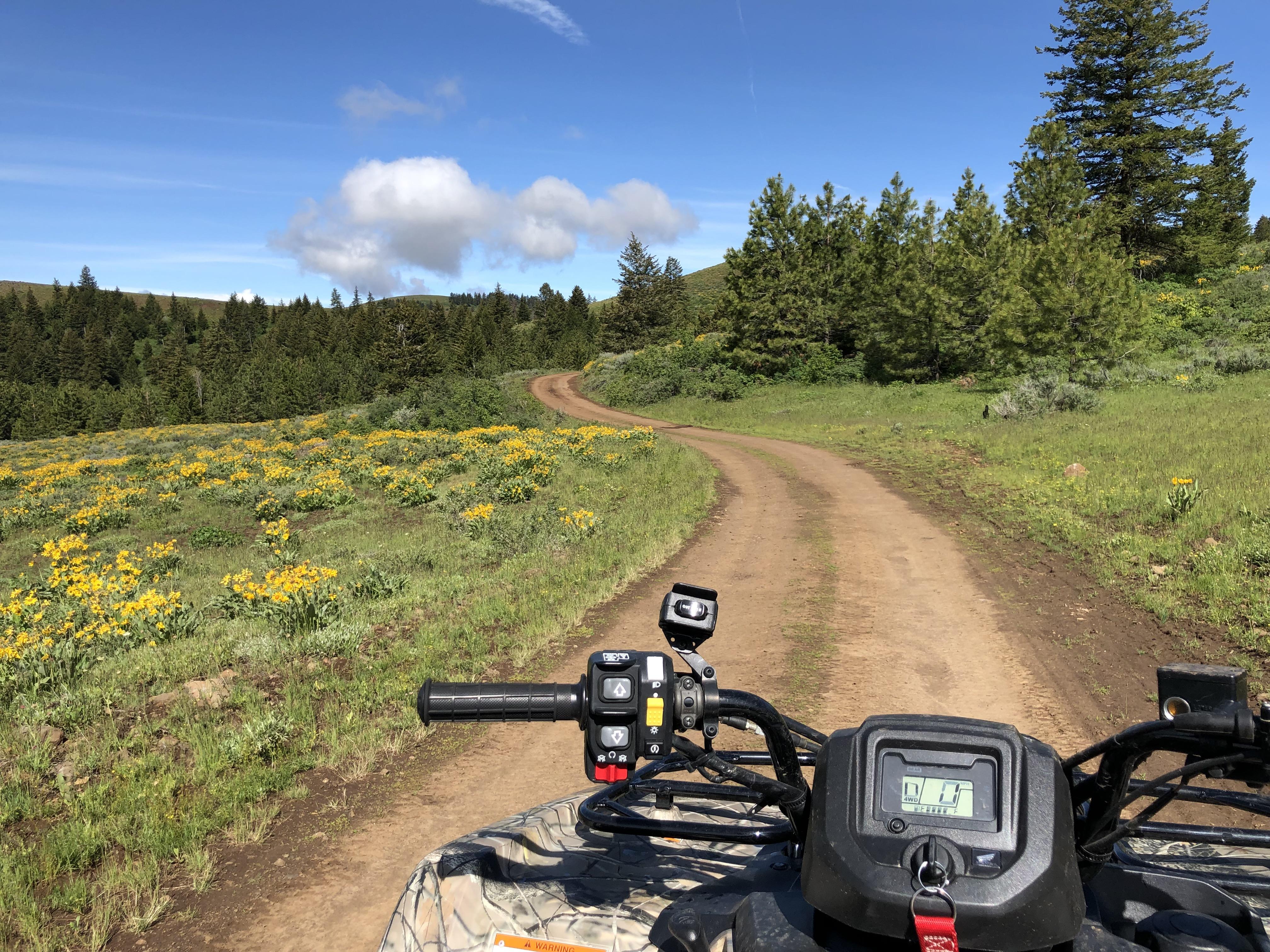 ATV Riding Northwest of Mann Creek State Park r/Boise