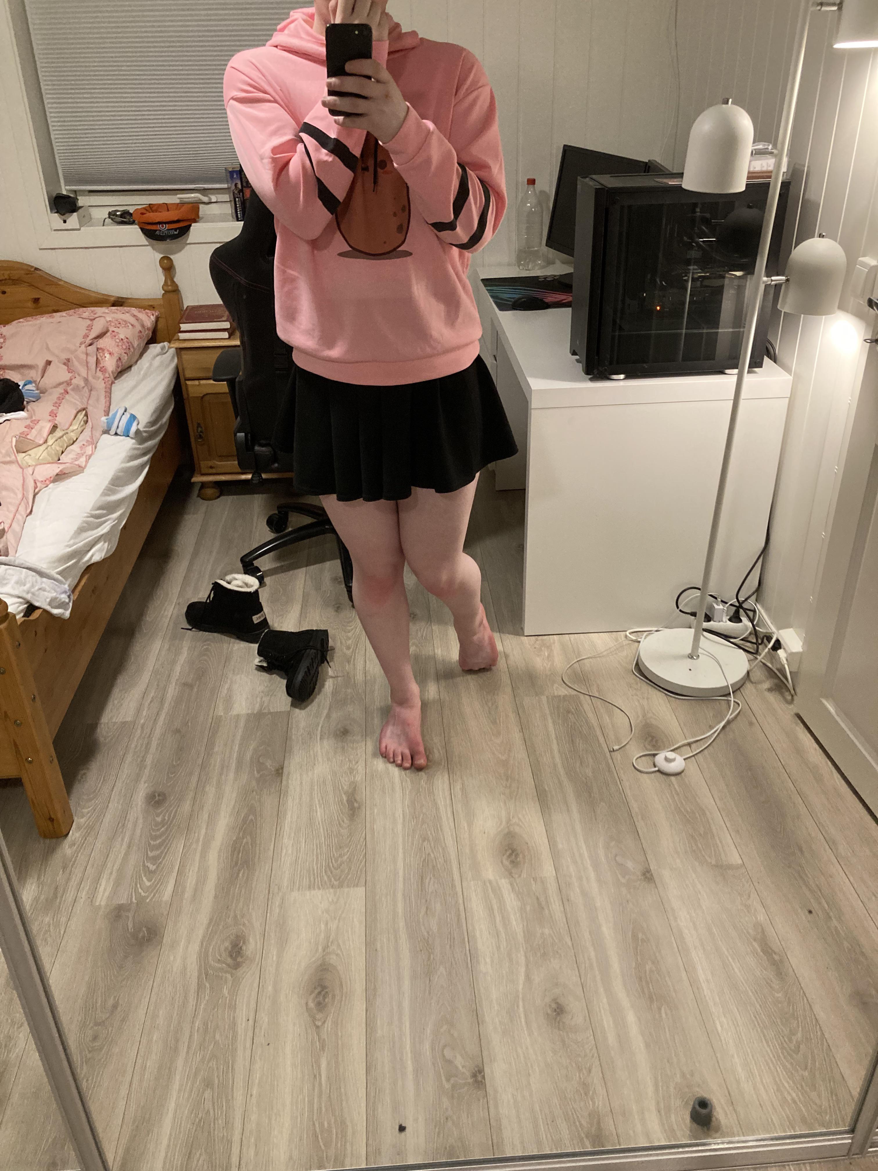 POV: you finally got me to take off the thigh highss >~