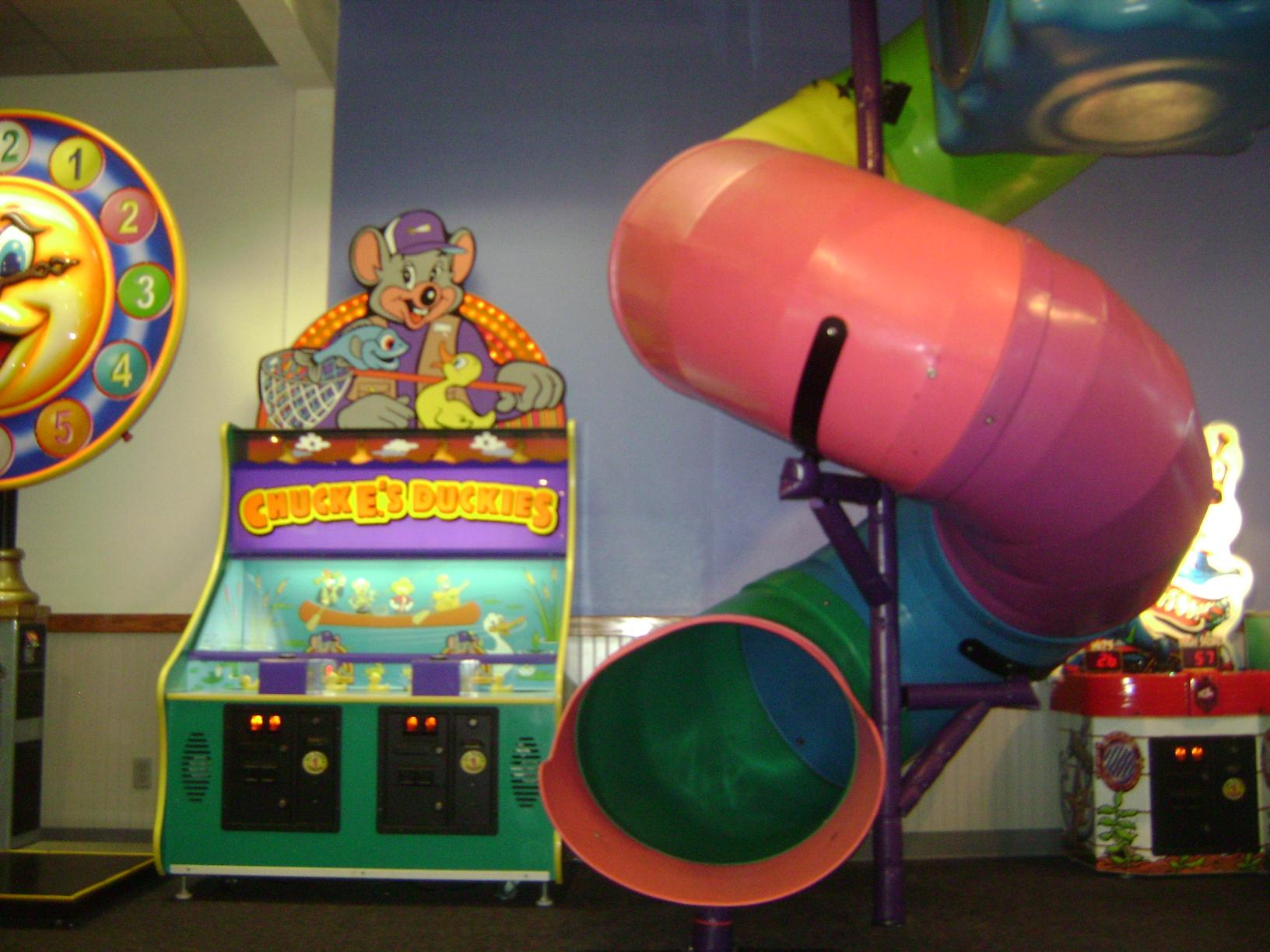 Remember getting shocked at the end of one of these at ChuckECheese's
