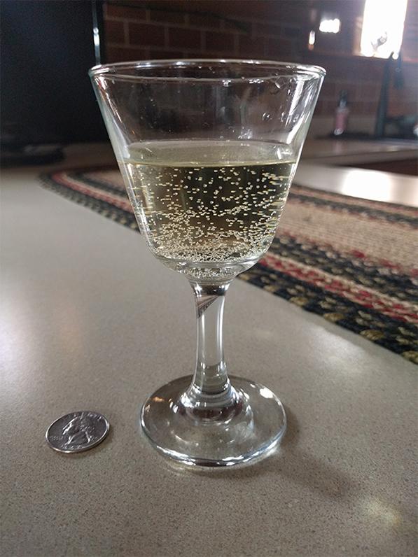 What type of glass is this? 30yo. Best guess dessert wine glass. Can