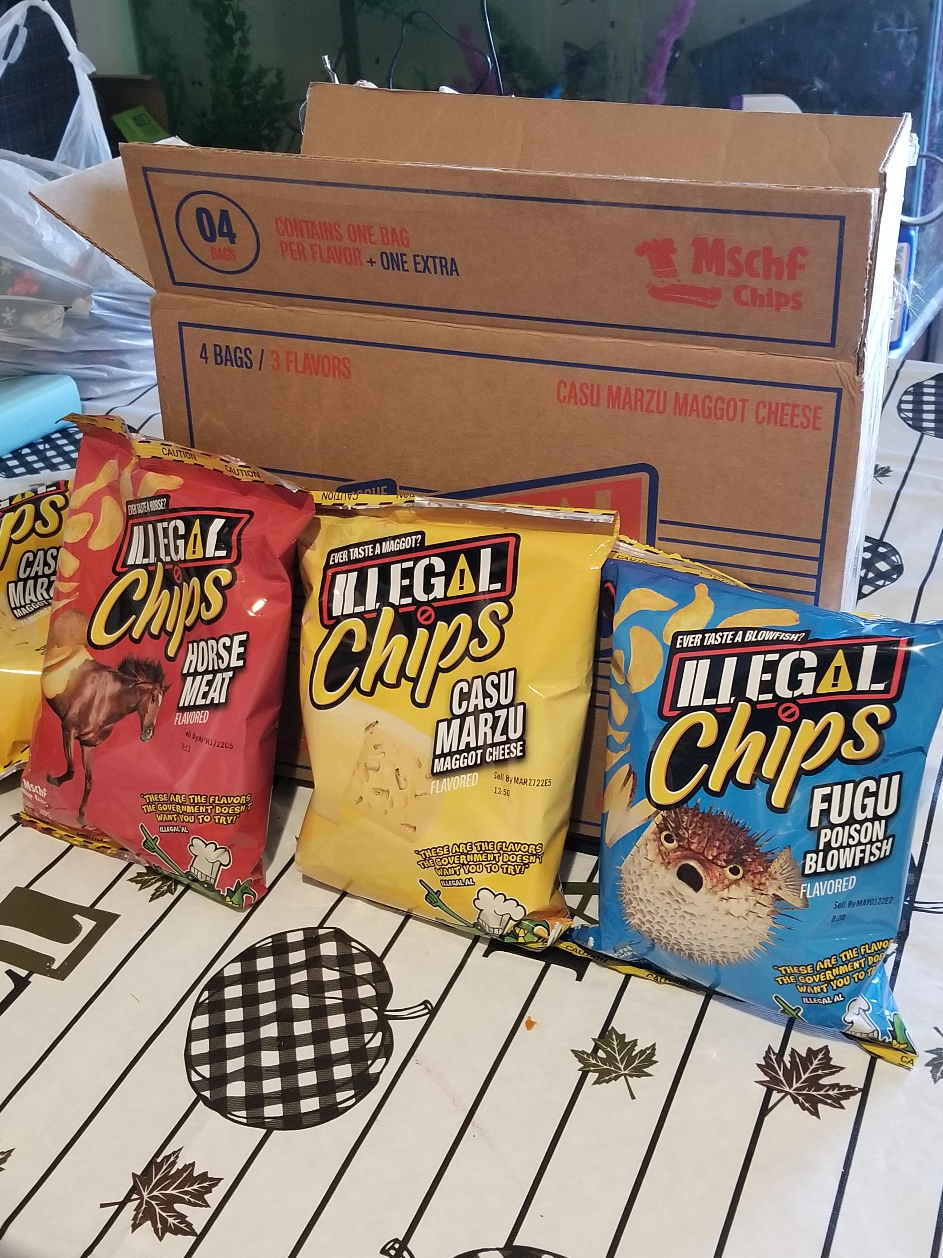 Horse is the best chip. r/MythicalKitchen