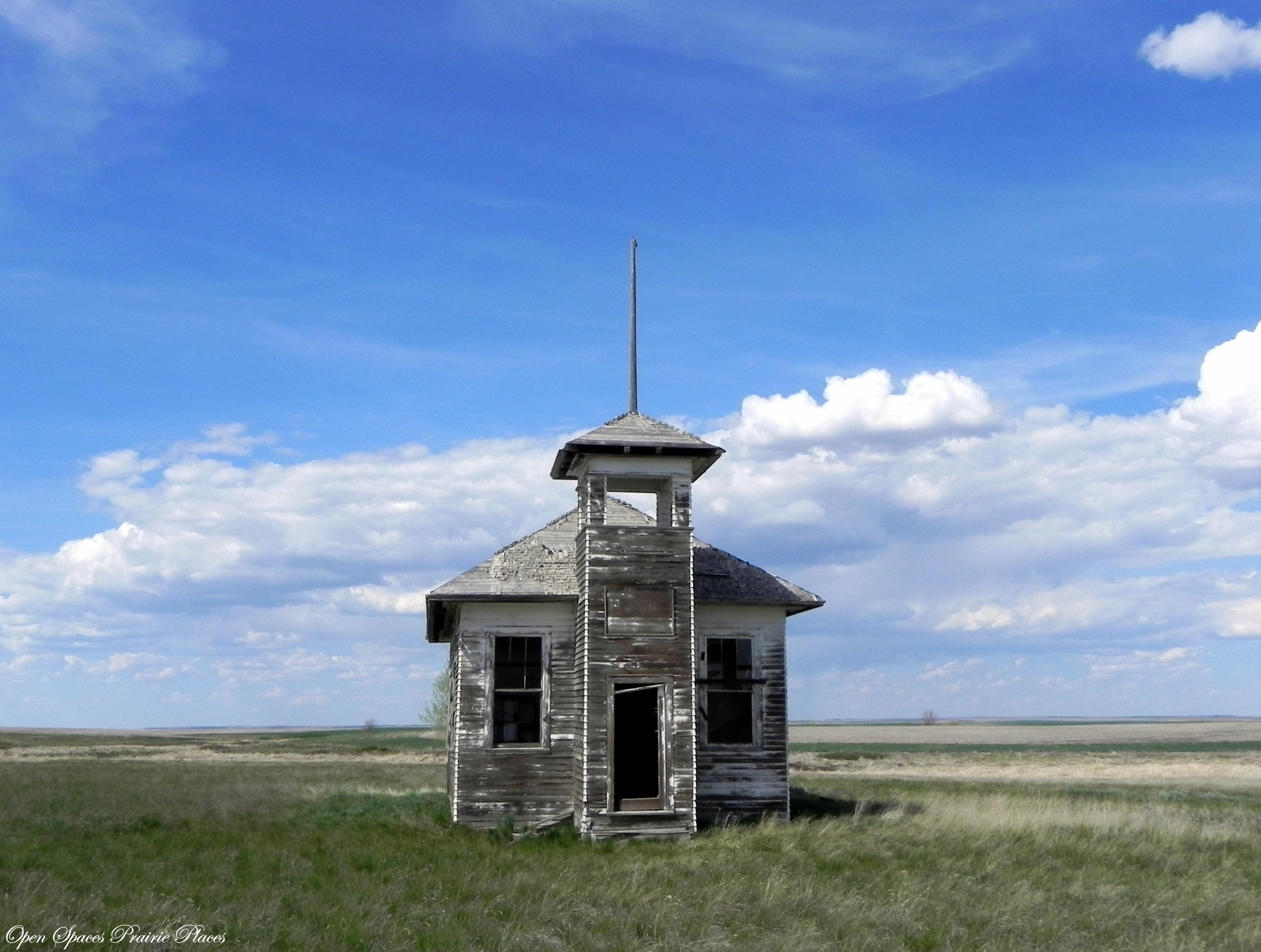 Montana Prairie Schoolhouse AbandonedPorn