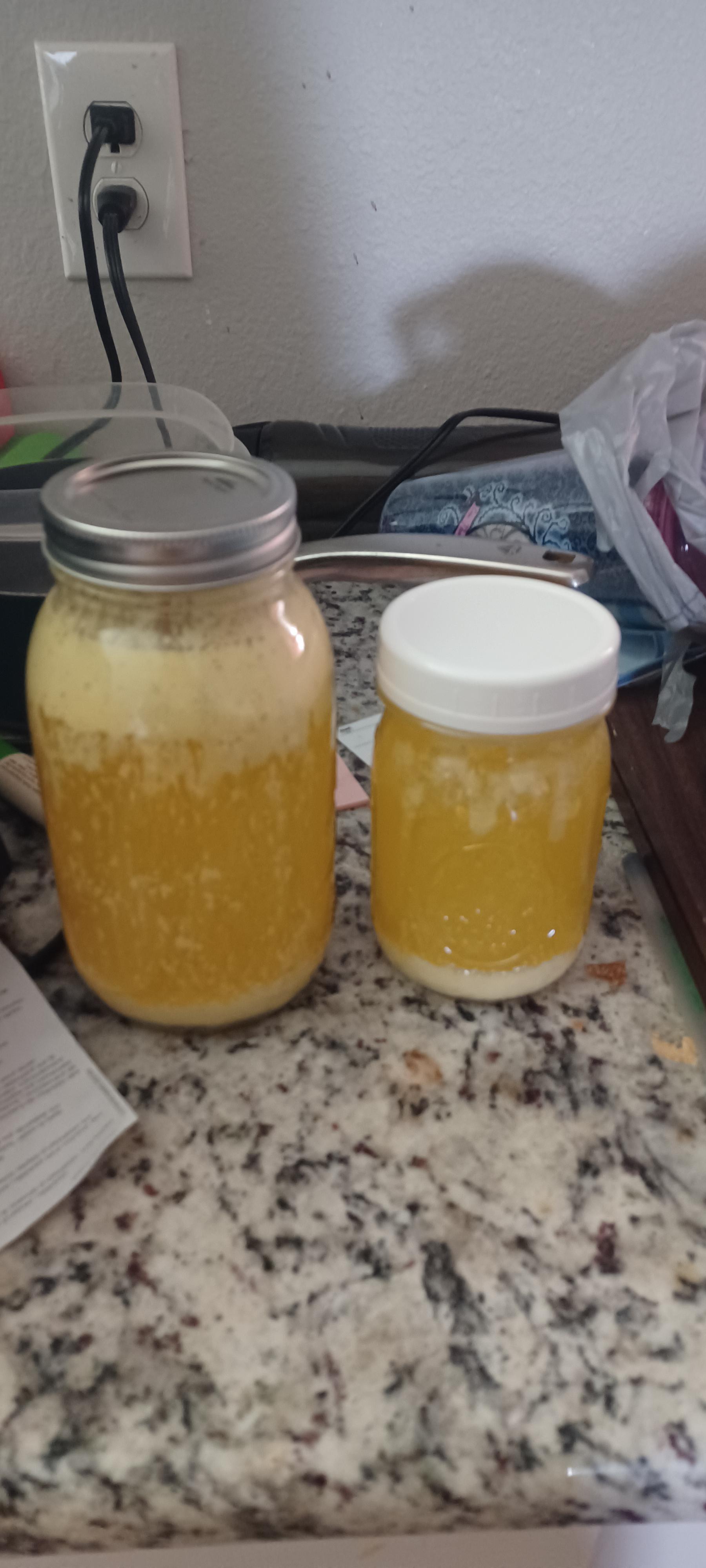 Homemade mayo not thickening, I let it overnight and now it looks like this. Not my first time