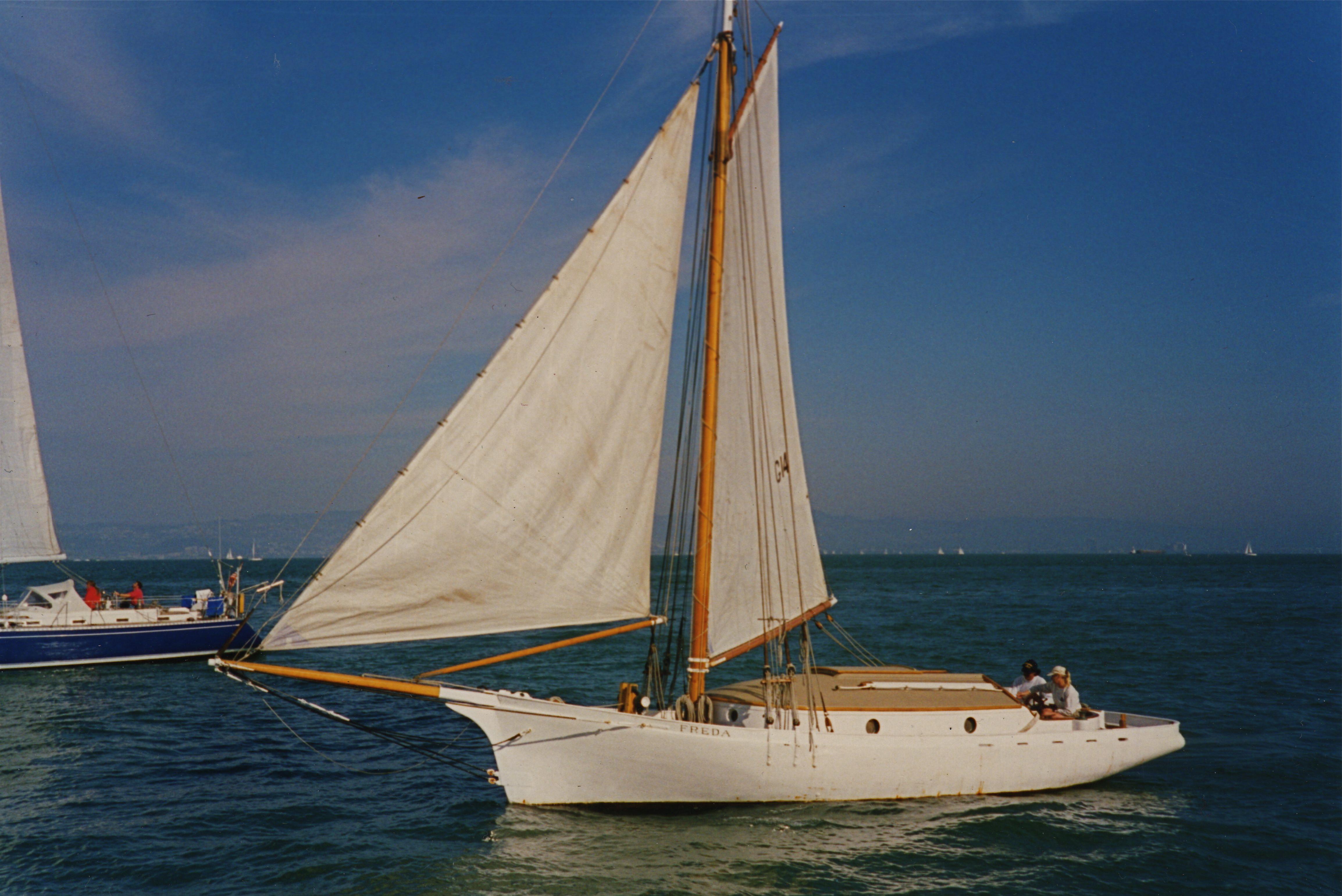 Sloop Freda needs volunteers and sailers to keep her up and sailing for