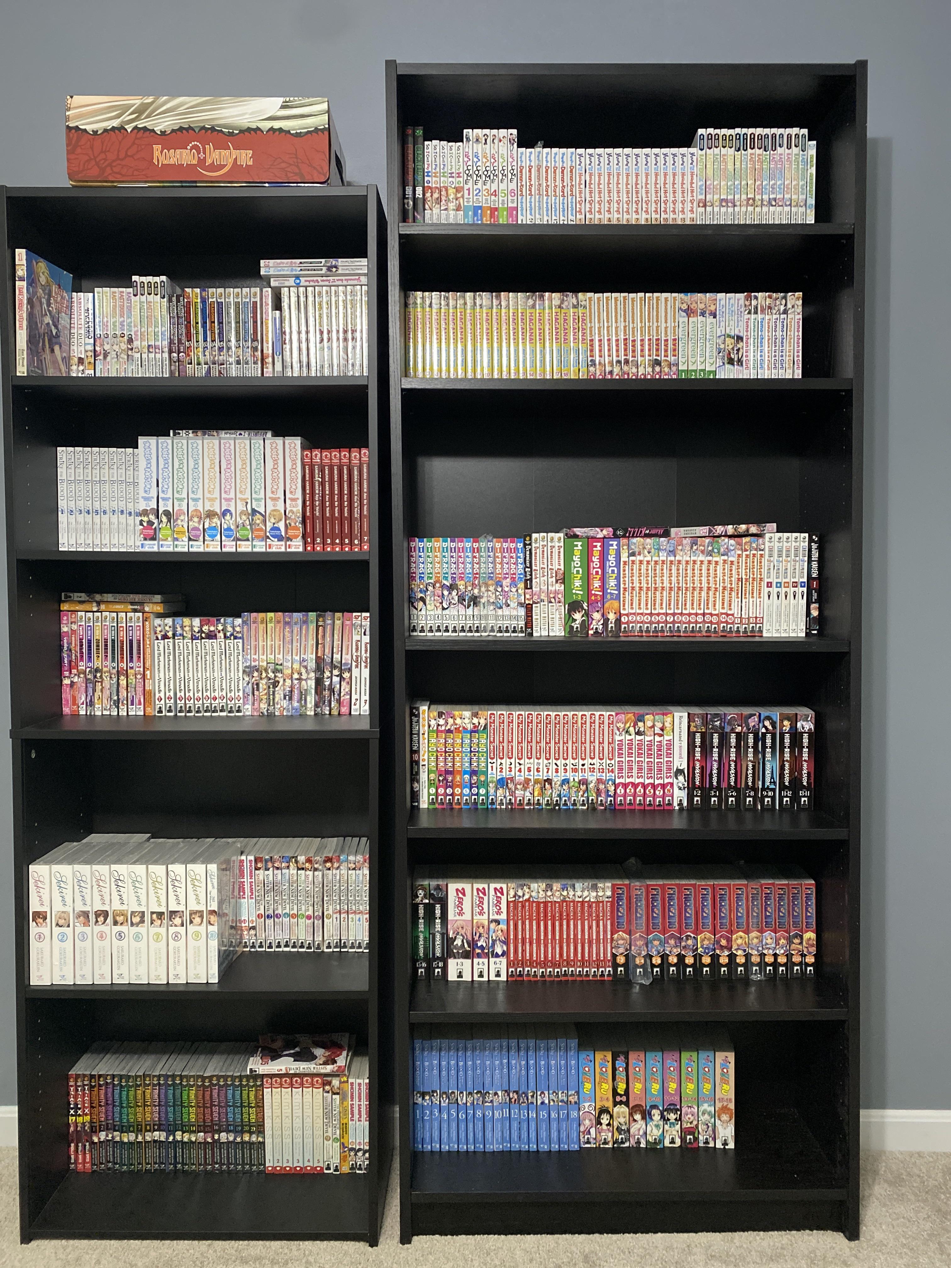 Update to my manga collection new bookcase r/MangaCollectors
