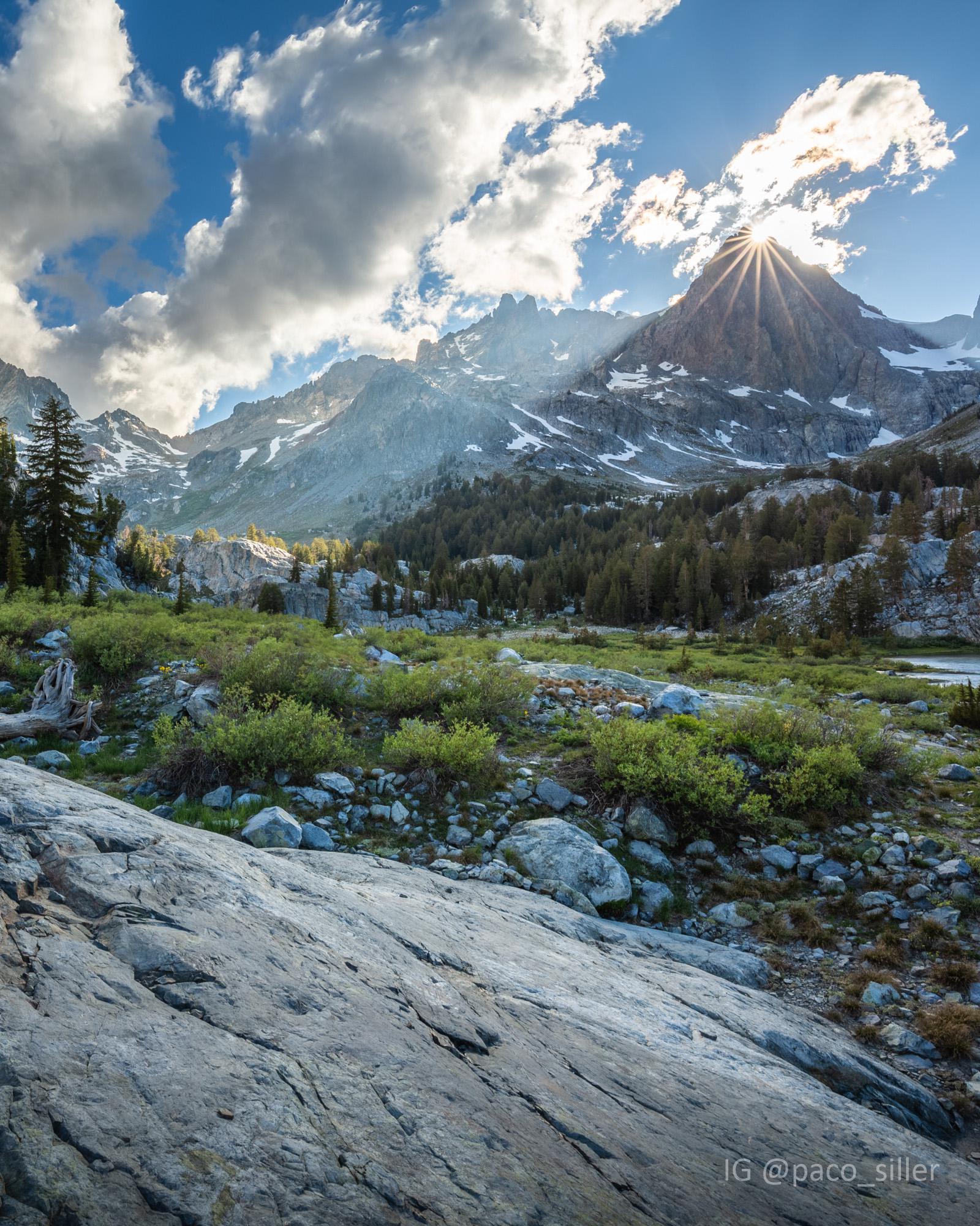 One of my favorite campsite views from last year's backpacking season