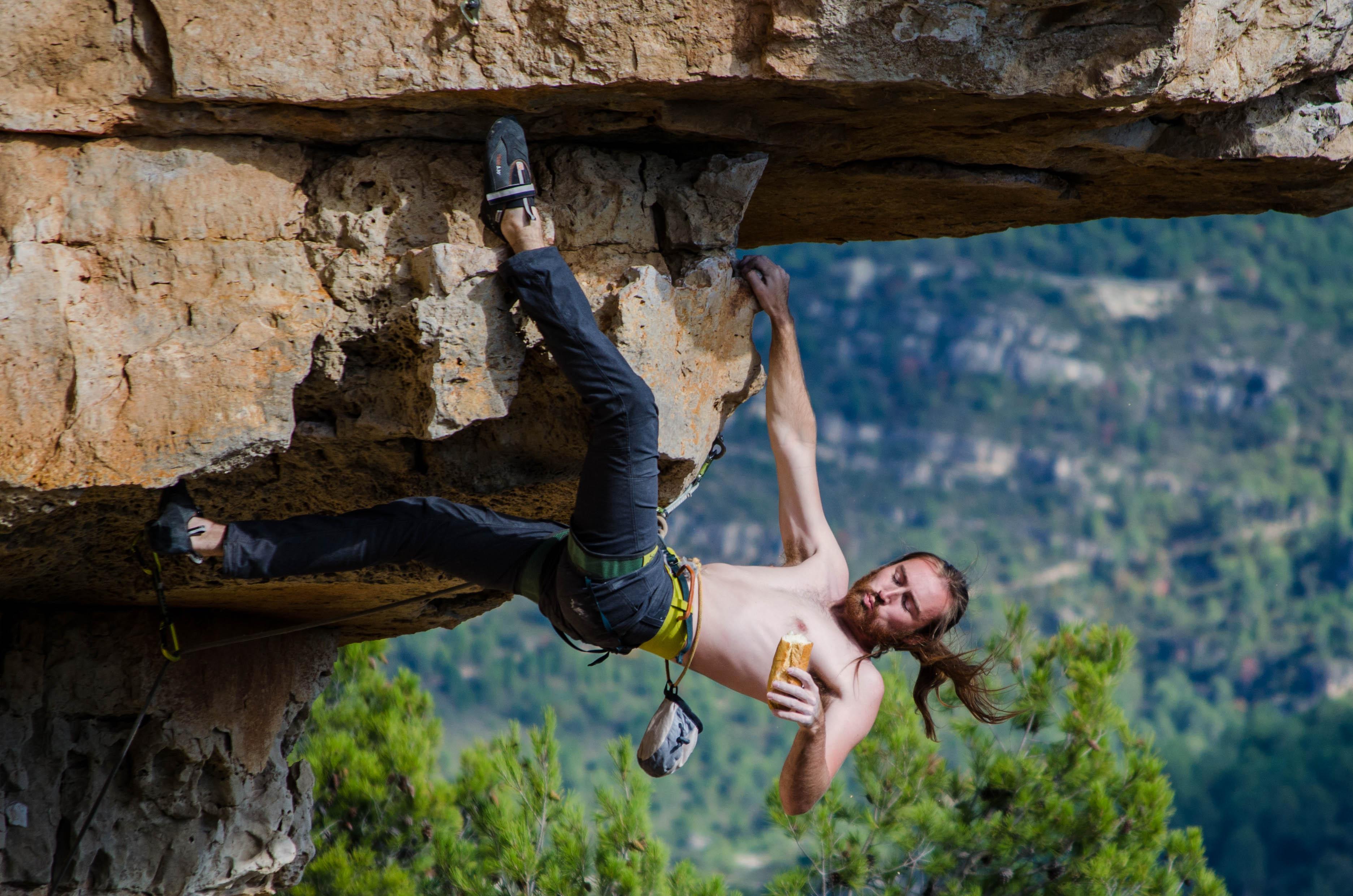 Went on my first climbing trip to Europe, figured I should try to fit